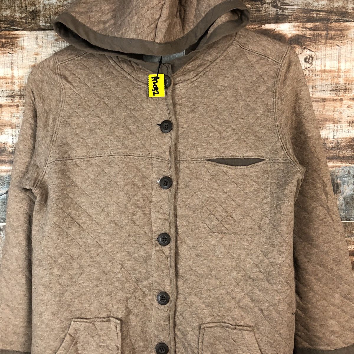Japanese Brand × Vintage Shuca vintage Brown long jacket Hoodie #A2032 Size M / US 6-8 / IT 42-44 - 5 Thumbnail