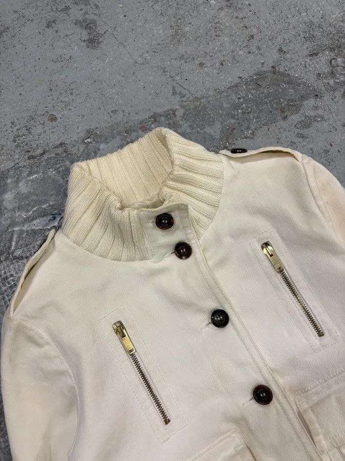 Gucci SS2007 Gucci Cream Madonna Multi-Pocket Bomber Jacket Size S / US 4 / IT 40 - 5 Thumbnail