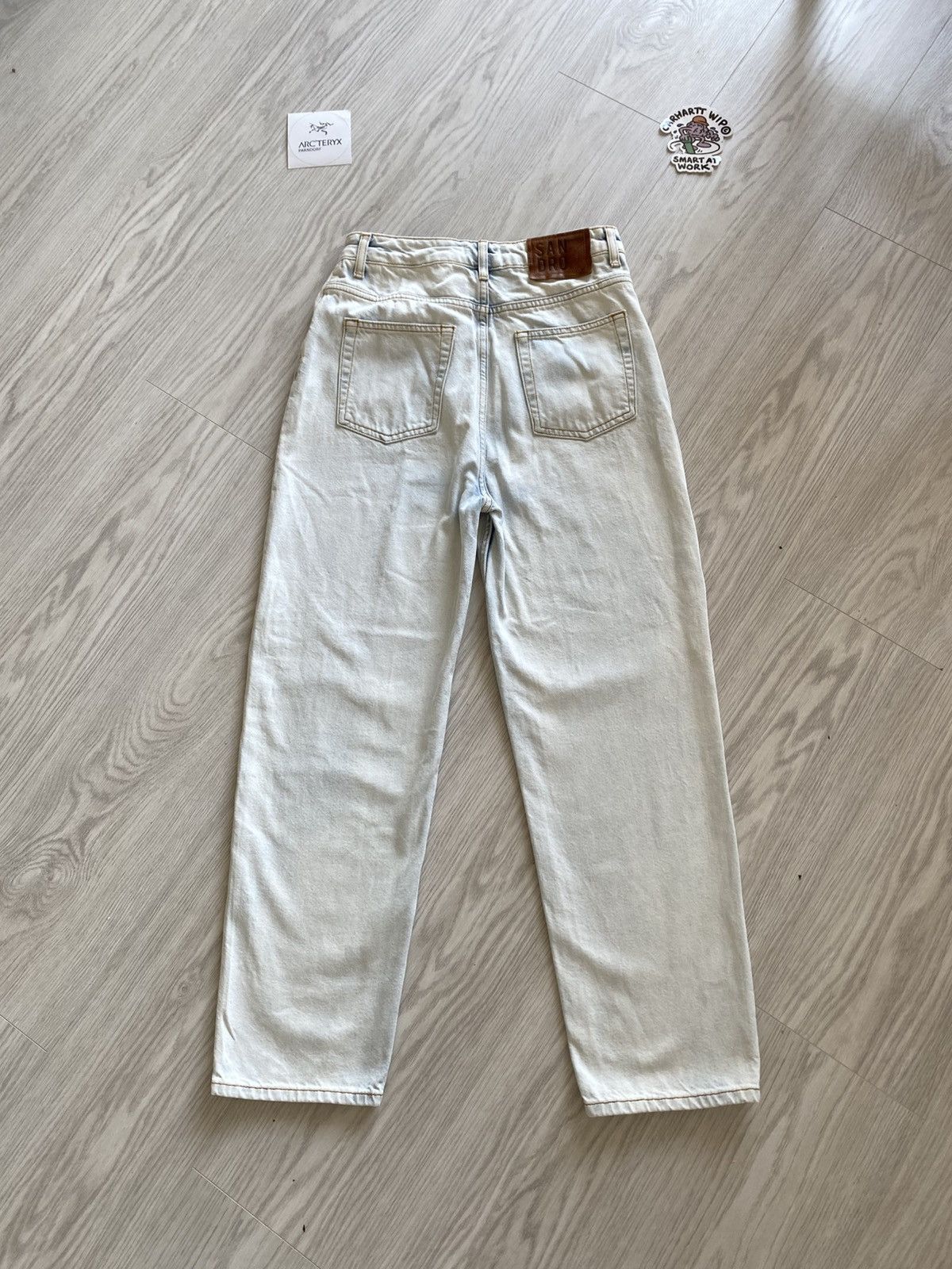 Sandro Sandro Paris Women Jeans Size 26" / US 2 / IT 38 - 3 Thumbnail