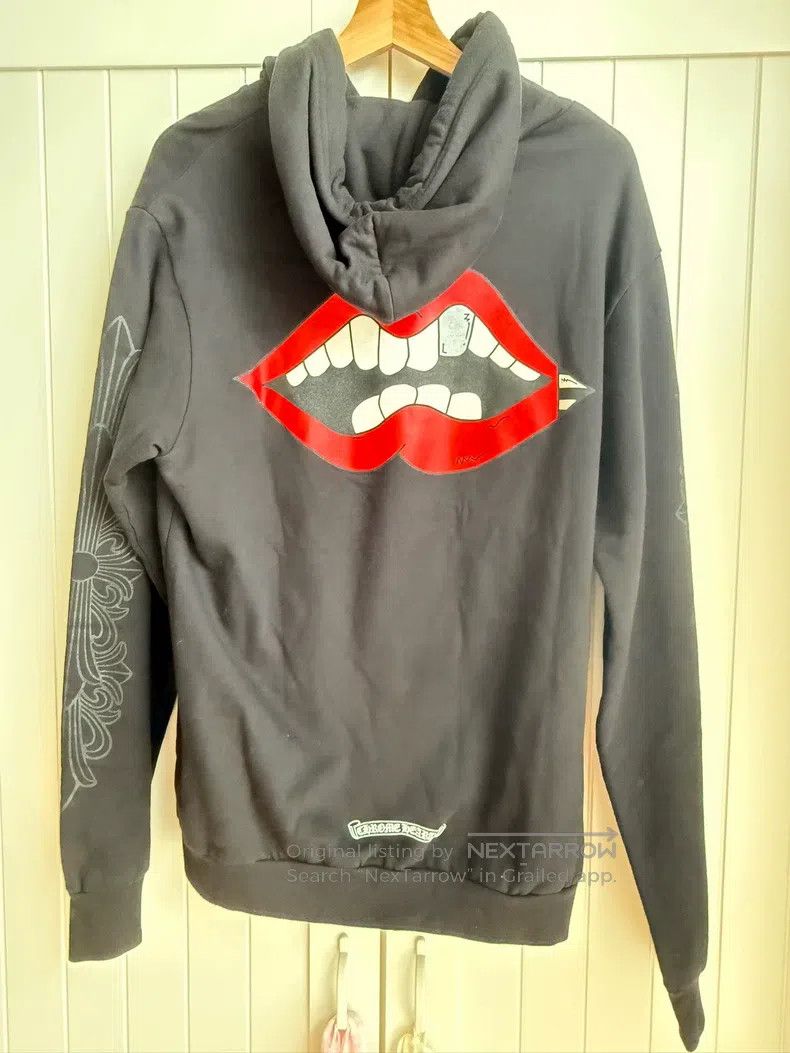 Chrome Hearts Chrome Hearts Size L Red lip hoodie Size US L / EU 52-54 / 3 - 2 Thumbnail