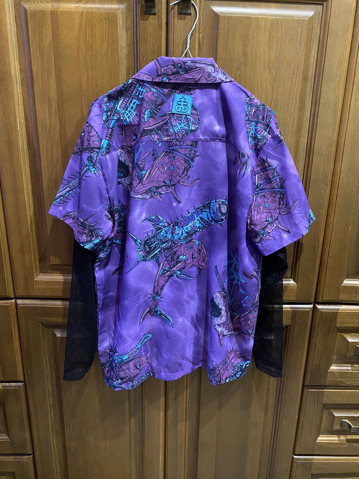 Drop Dead Clothing Drop Dead Oversized Shirt Emo Skate Punk Vintage Rave Metal Size US XS / EU 42 / 0 - 2 Thumbnail