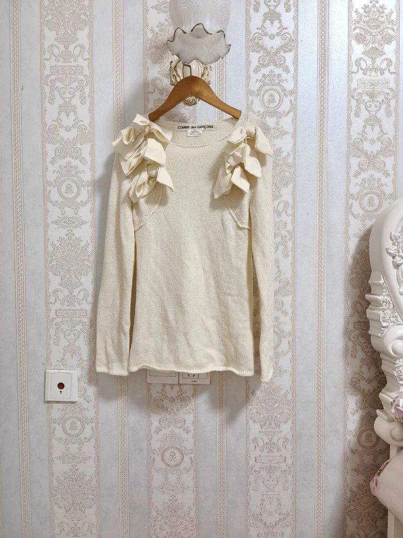 Other Comme Des Garcons Bow Sweater Size XS / US 0-2 / IT 36-38 - 1 Thumbnail