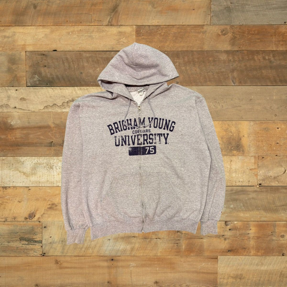 Champion Champion University Hoodie – Vintage Grey Zip-Up – Size L Size US L / EU 52-54 / 3 - 2 Thumbnail