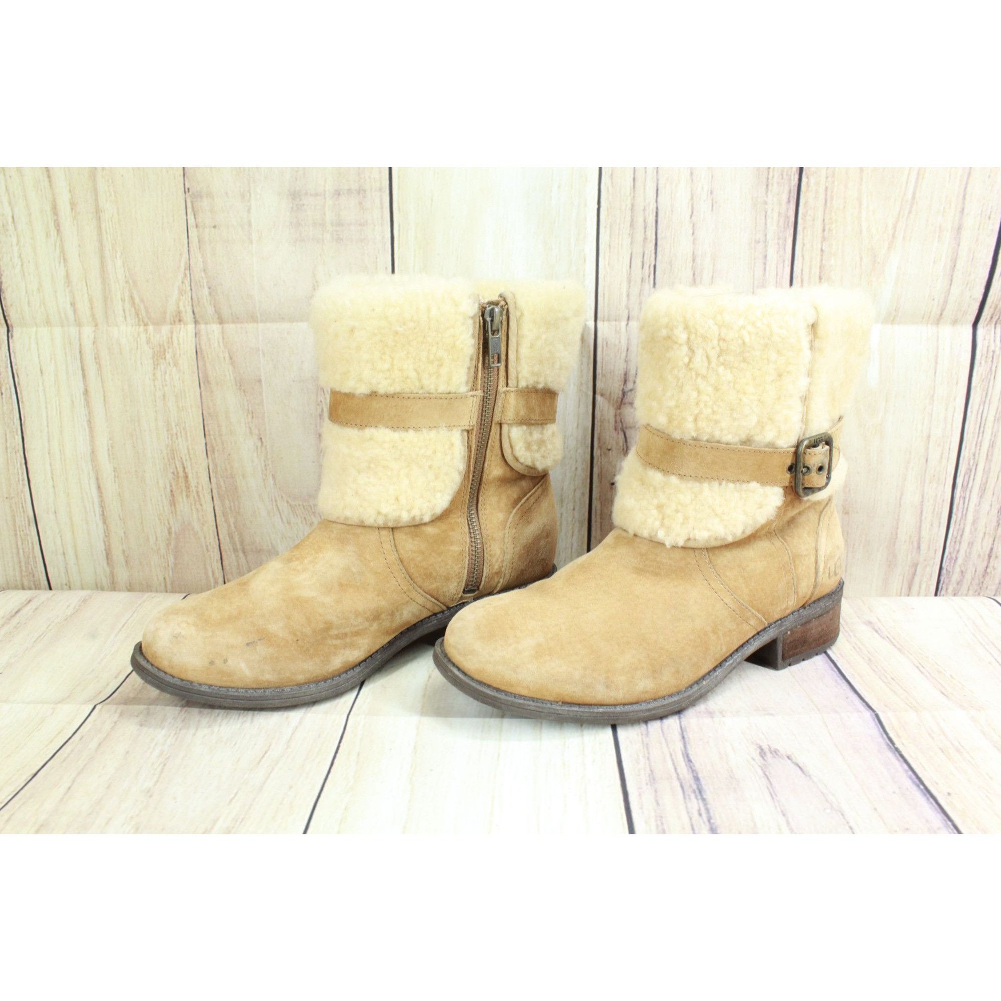 Ugg UGG Women’s Blayre II Tan Suede Fleece Boots Size 7 Size US 7 / IT 37 - 2 Thumbnail