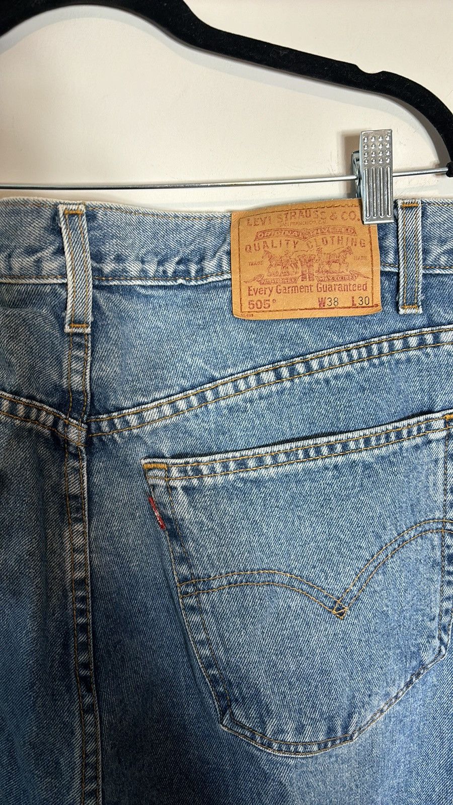 Levi's × Vintage Vintage Levi’s 505 Jeans Size US 38 / EU 54 - 5 Thumbnail