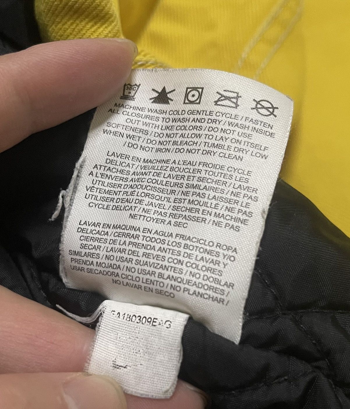 Nike × Supreme Supreme nike double zip Quilted Work jacket mustard Size US XL / EU 56 / 4 - 5 Thumbnail