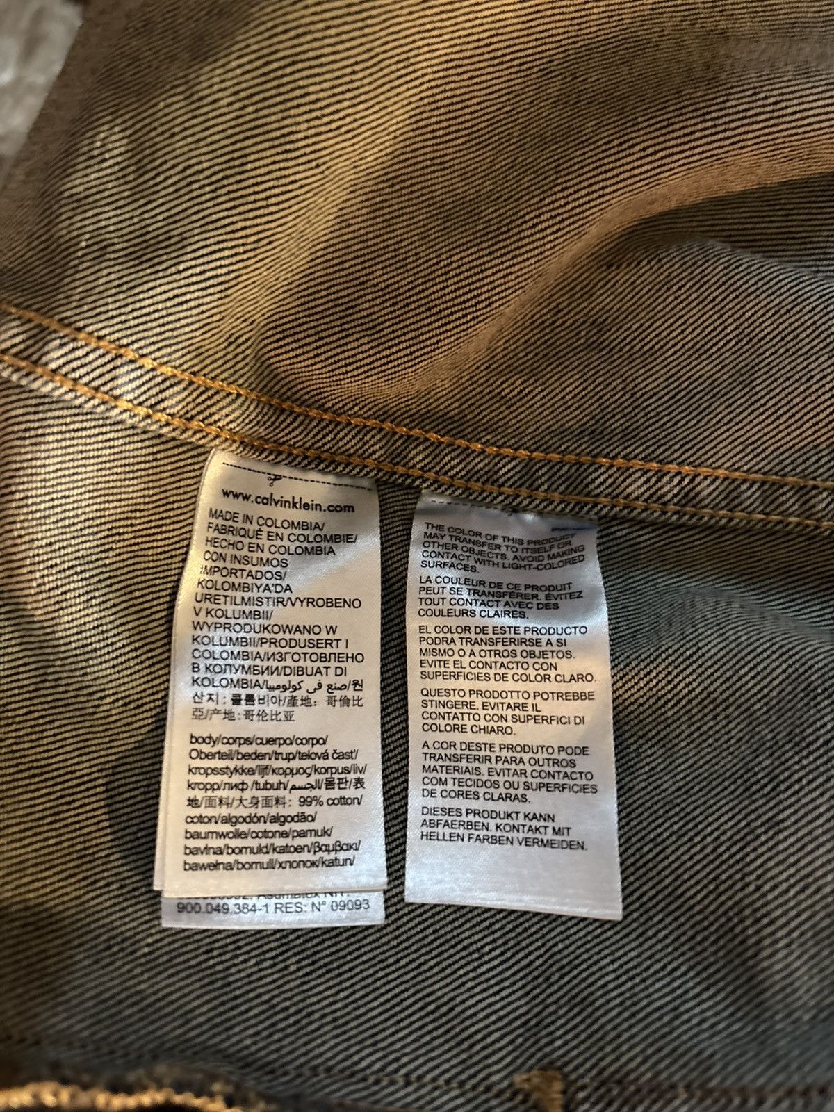Calvin Klein Vintage Calvin Klein denim jacket Size US M / EU 48-50 / 2 - 4 Thumbnail
