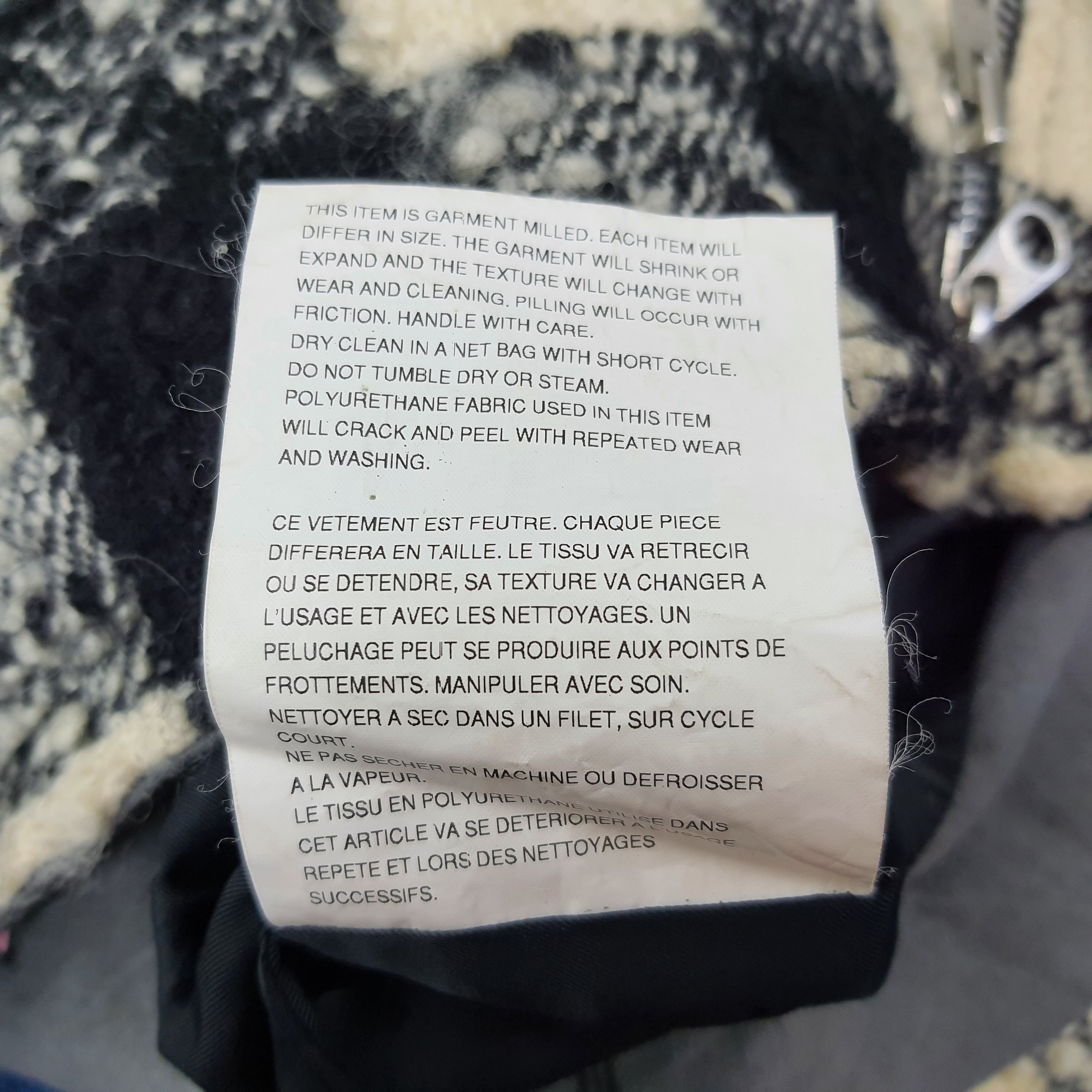 Junya Watanabe Vintage Junya Watanabe Comme Des Garcons Jacket C238N8 Size US M / EU 48-50 / 2 - 9 Thumbnail