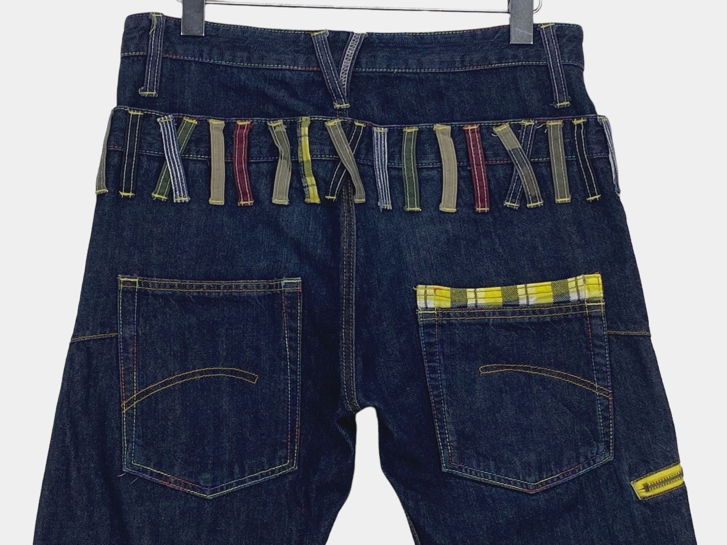 Japanese Brand Nylaus Short Jeans Double Waist Jeans Japanese Jeans Size US 32 / EU 48 - 6 Thumbnail