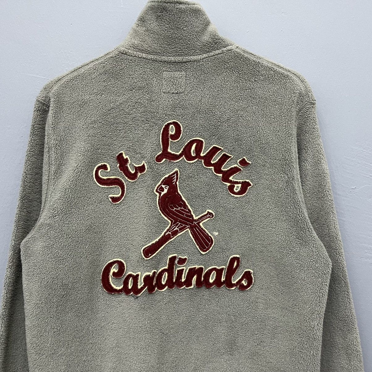 MLB × Uniqlo St Louis Cardinals MLB Sweater Fleece Half Zip Size US M / EU 48-50 / 2 - 6 Thumbnail