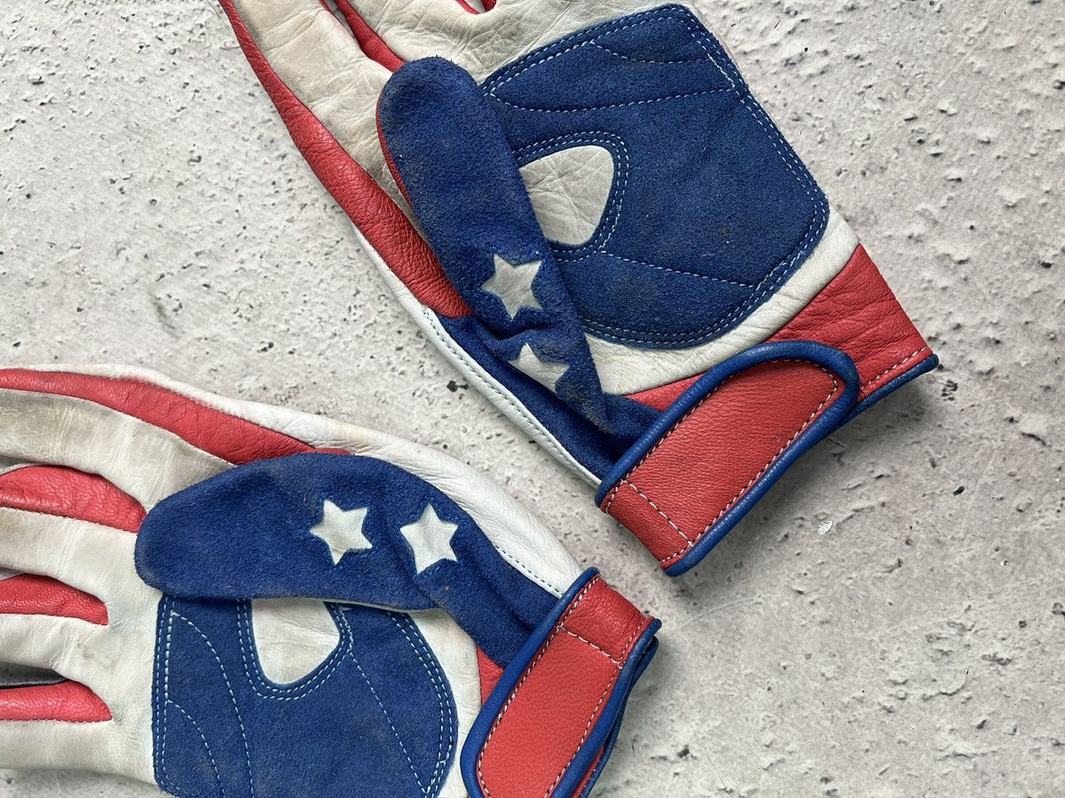 Japanese Brand USA leather archive gloves y2k style hype Size ONE SIZE - 6 Thumbnail