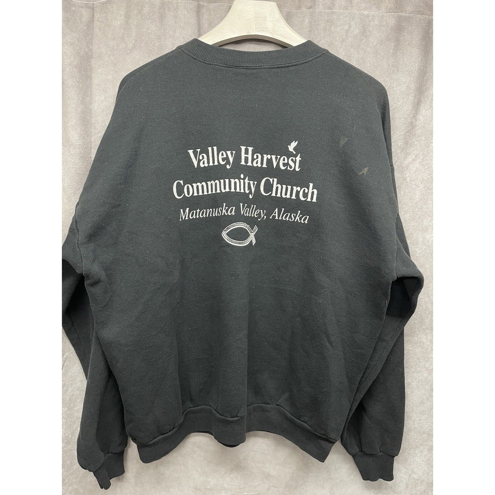 Lee VINTAGE 1991 JESUS GIVES NEW LIFE SWEATSHIRT XL LEE MADE IN Size US XL / EU 56 / 4 - 8 Thumbnail