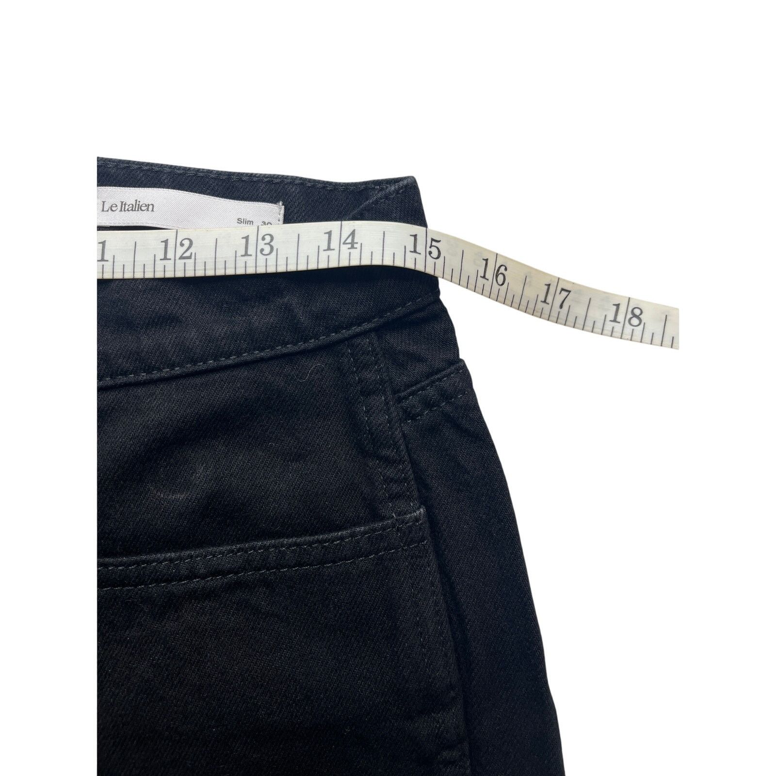 Frame 11-11 FRAME Men's Jeans Le Italien Slim Black Size 30 Size US 30 / EU 46 - 10 Thumbnail