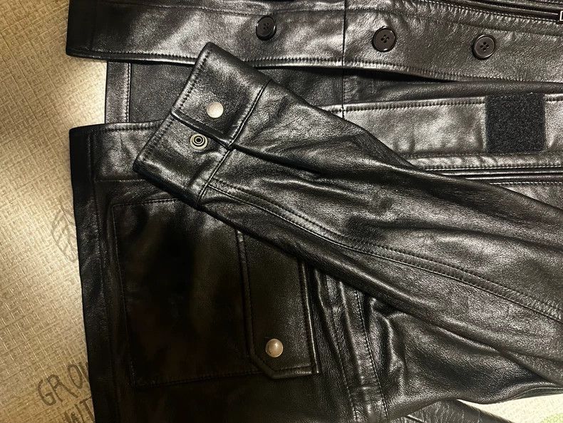 Saint Laurent Paris Saint Laurent Paris Military leather jacket-2506 Size US S / EU 44-46 / 1 - 3 Thumbnail