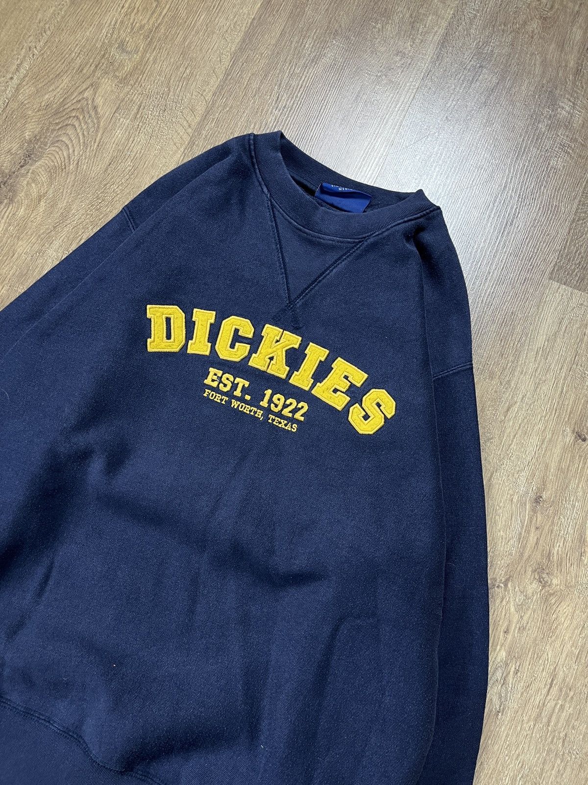 Dickies × Vintage ➕ vintage dickies college logo embroidery sweatshirt y2k Size US M / EU 48-50 / 2 - 2 Thumbnail