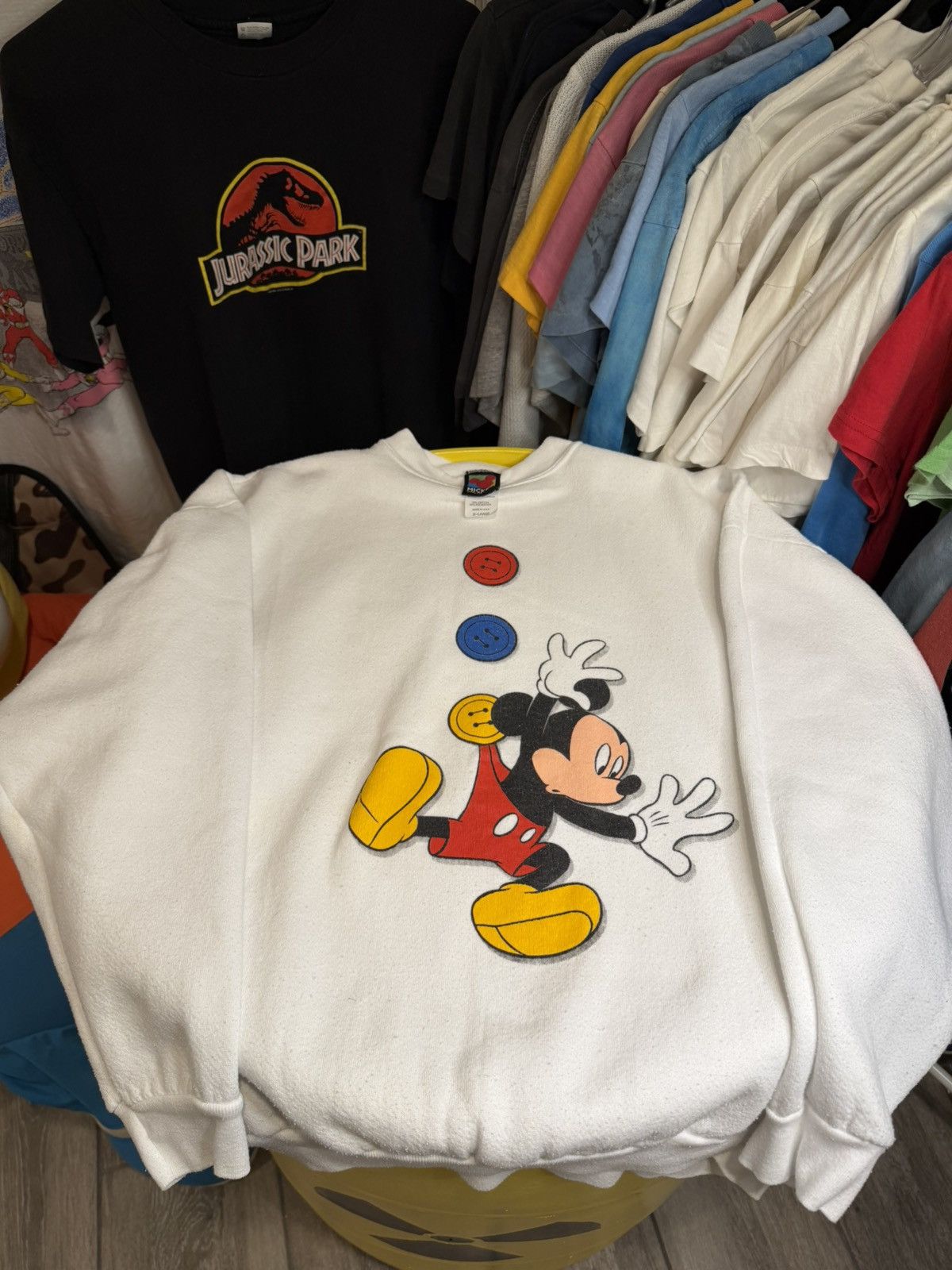 Disney 1980s vintage Mickey Mouse crewneck Size US M / EU 48-50 / 2 - 1 Thumbnail