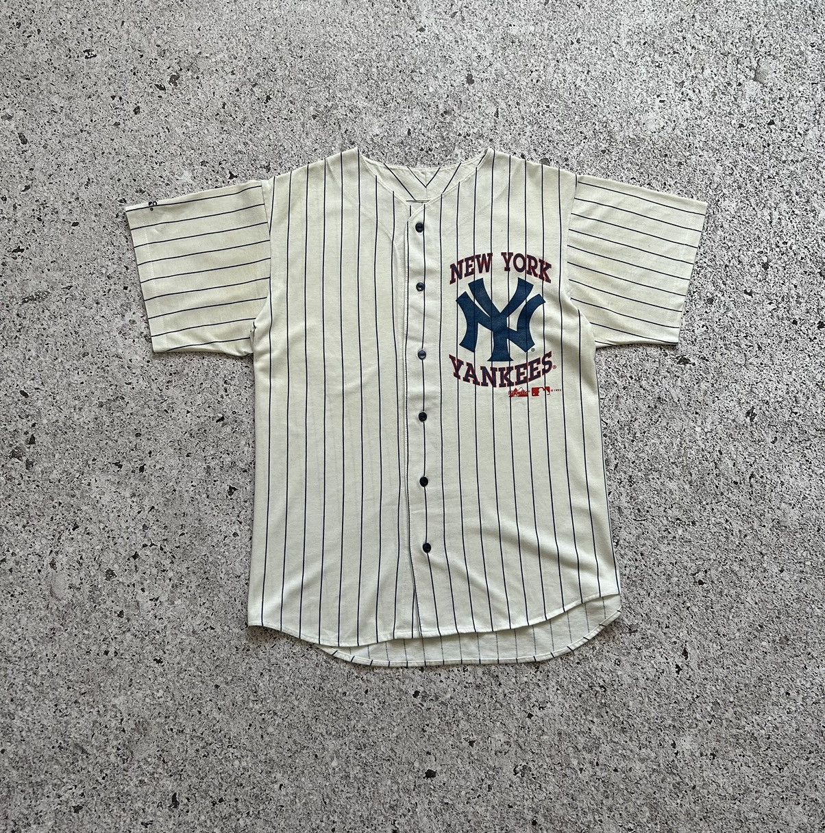 Vintage 90s Yankees New York Majestic College Jersey 1992