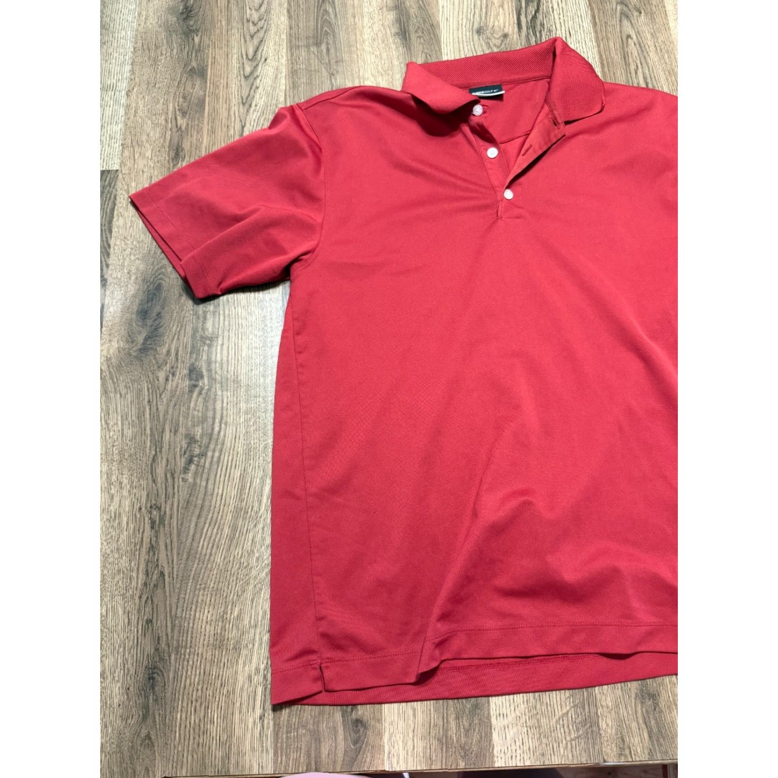 Nike Nike Golf Shirt Mens M Red Short Sleeve Polo Logo Dri-Fit Casual Activewear Shirt Size US M / EU 48-50 / 2 - 3 Thumbnail