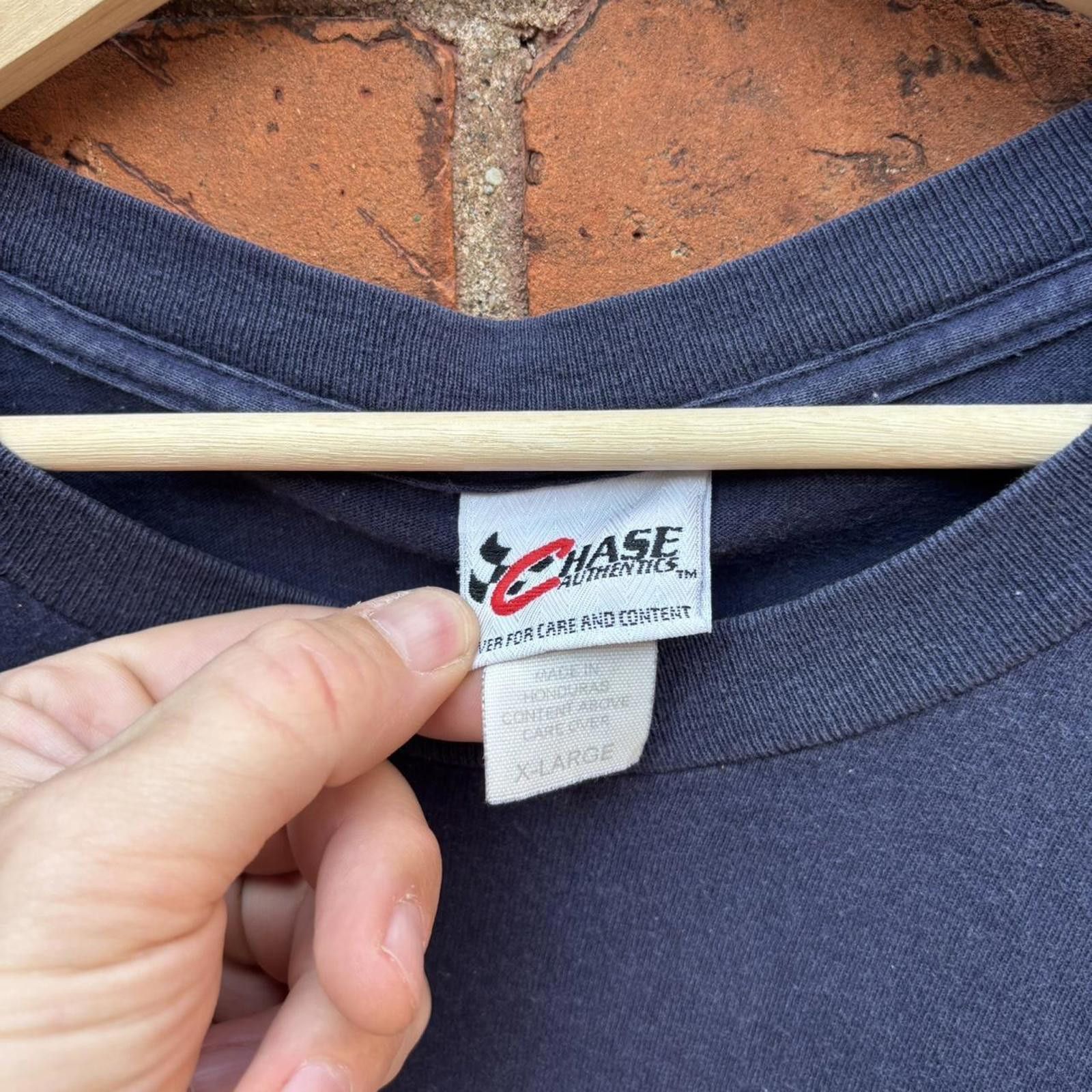 Chase Authentics vintage rusty Wallace chase authentic t shirt 00s XL Size US XL / EU 56 / 4 - 4 Thumbnail