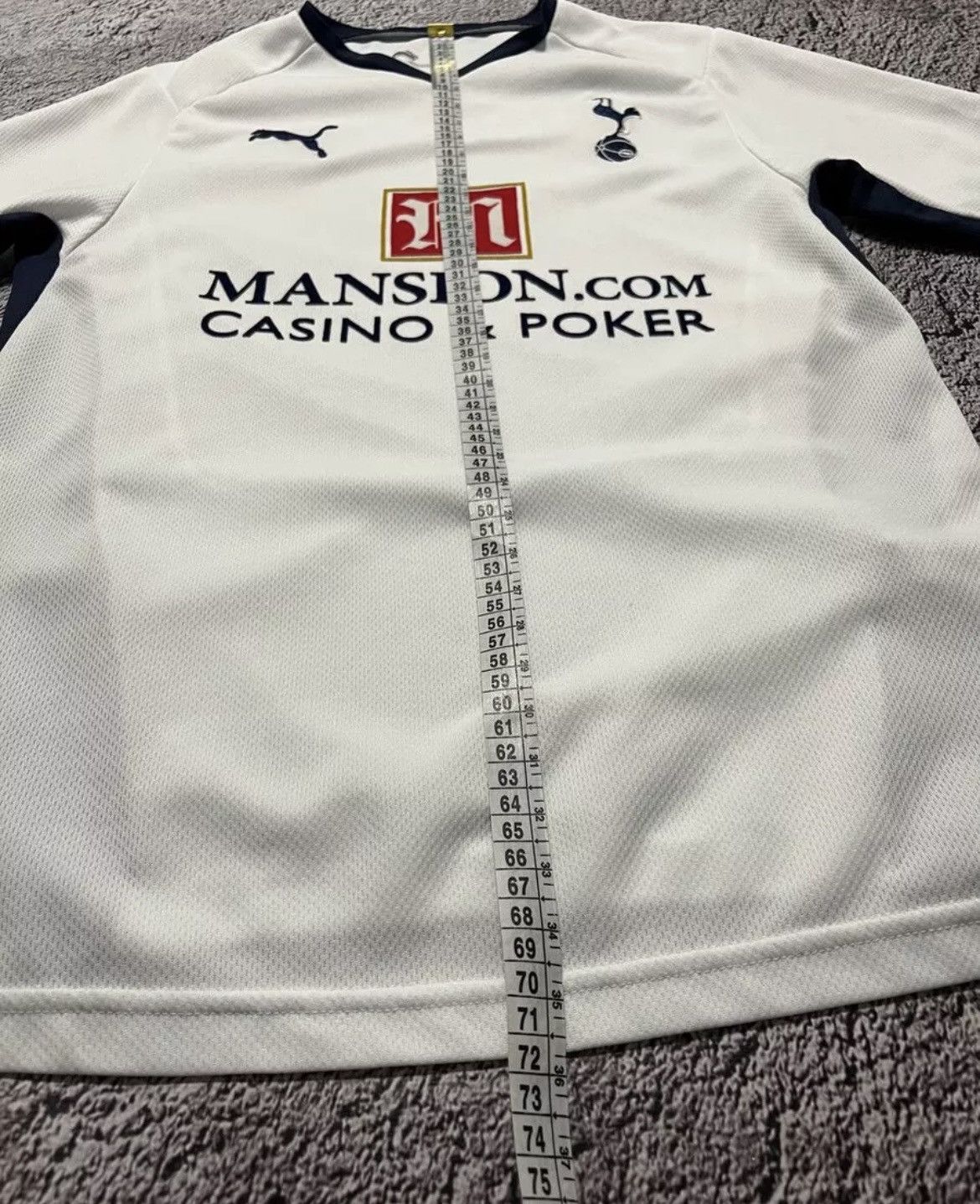 Puma 2008-2009 Tottenham Hotspur Home Football Shirt Puma Size S Size US S / EU 44-46 / 1 - 12 Thumbnail