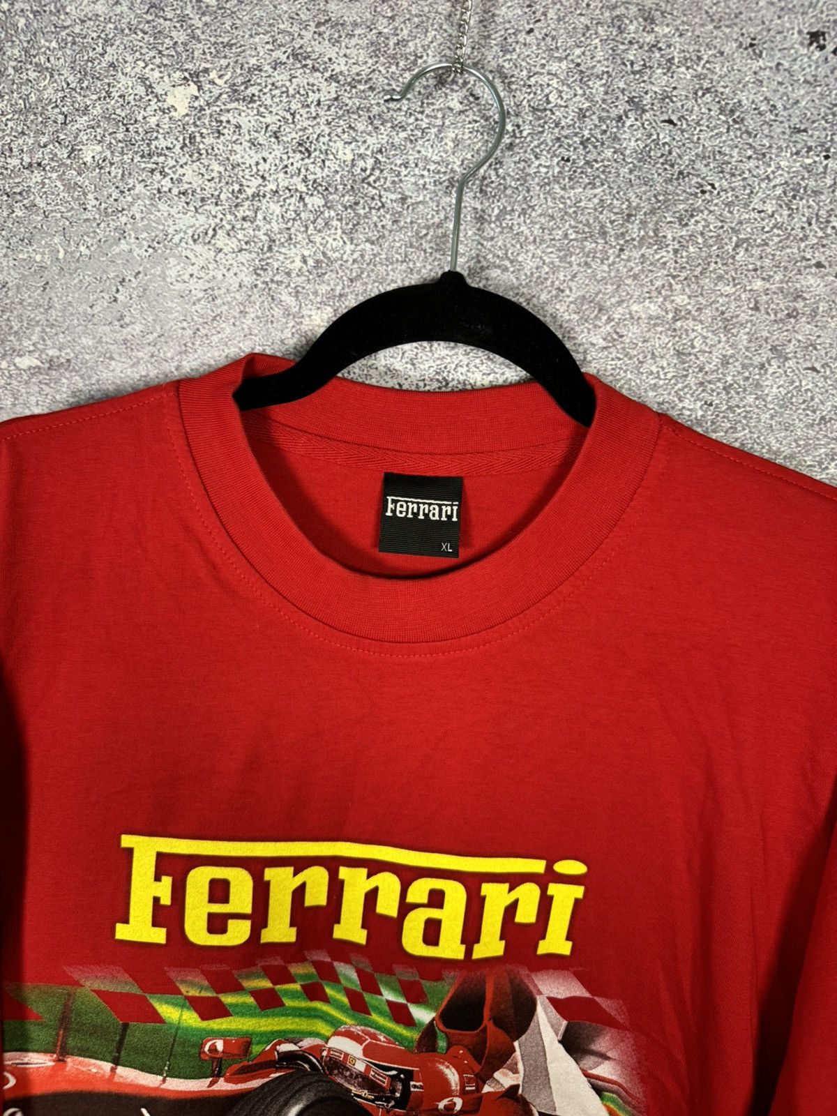 Ferrari × Formula 1 × Vintage Vintage Ferrari Racing 2000 Bolid Tee Official Product Size US XL / EU 56 / 4 - 8 Thumbnail