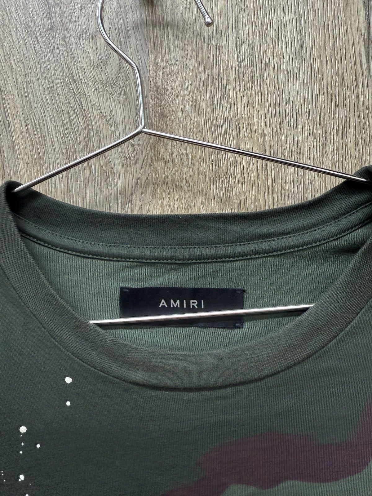 Amiri Amiri green camo Short Sleeve Size US XL / EU 56 / 4 - 5 Thumbnail