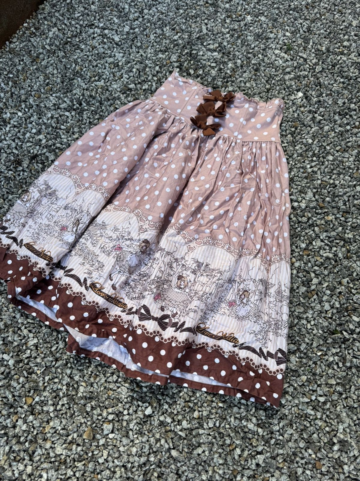 Japanese Brand BODY LINE LOVE NADIA SEDITIONARIES SKIRT Size 26" / US 2 / IT 38 - 2 Thumbnail