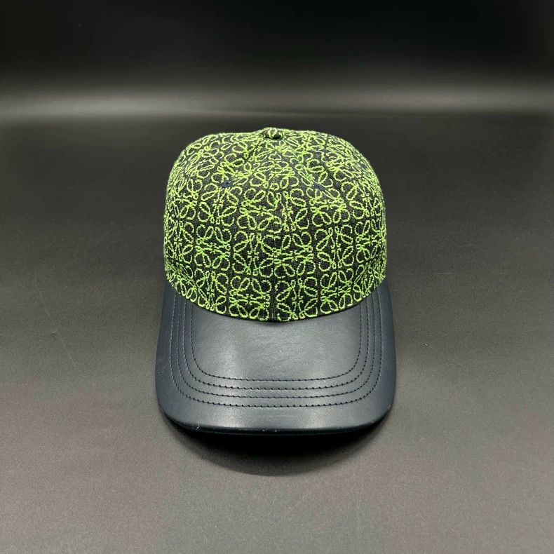 Loewe LOEWE Jacquard Patchwork Baseball Cap - dmc Size ONE SIZE - 1 Thumbnail
