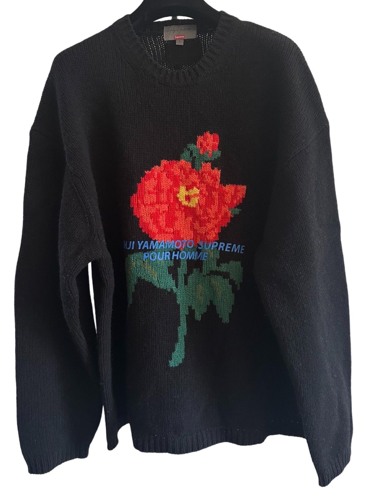 Supreme Supreme / Yohji Yamamoto Sweater | Grailed