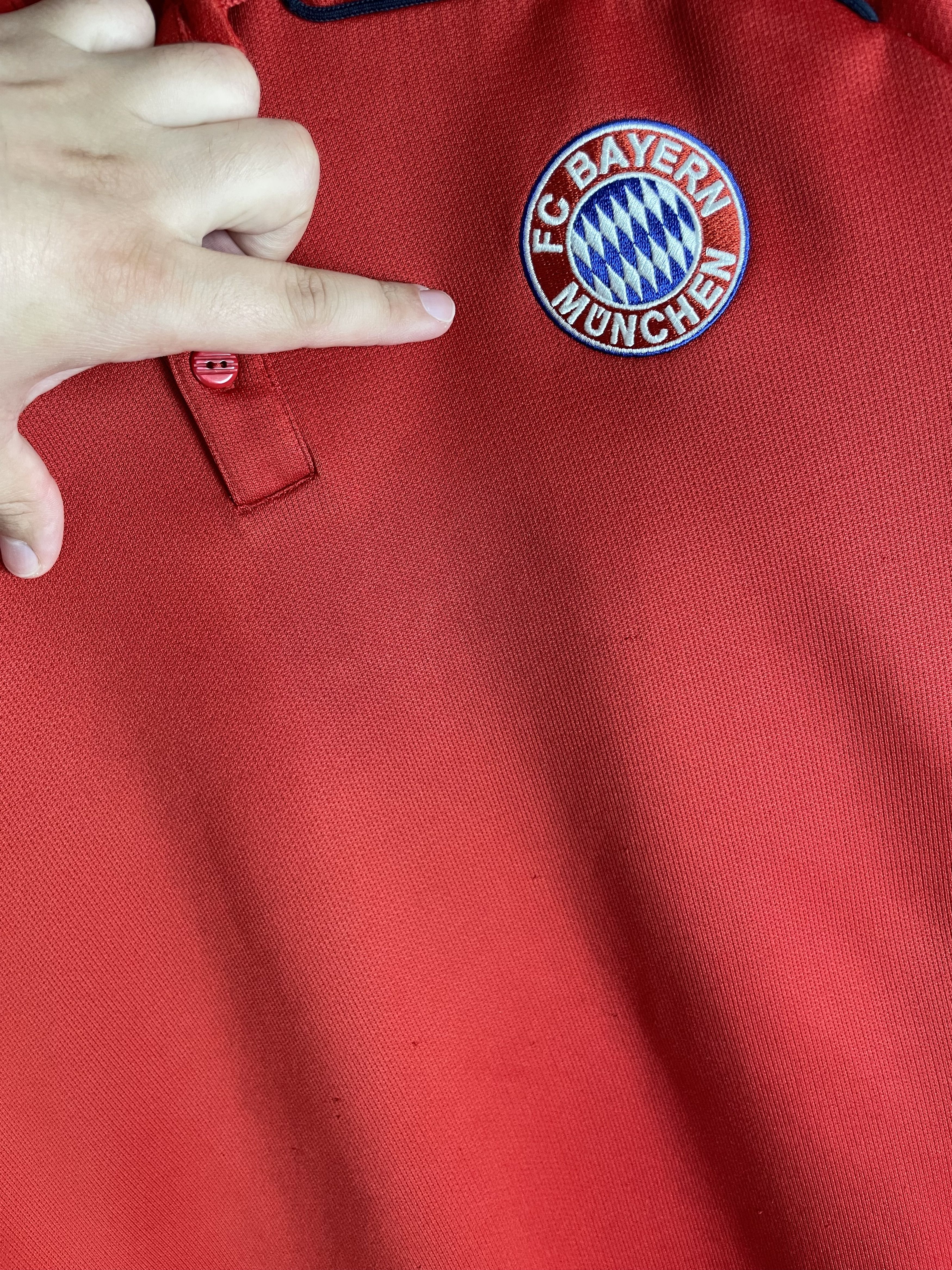 Adidas Bayern Munich Adidas Polo Shirt Size US XL / EU 56 / 4 - 7 Thumbnail