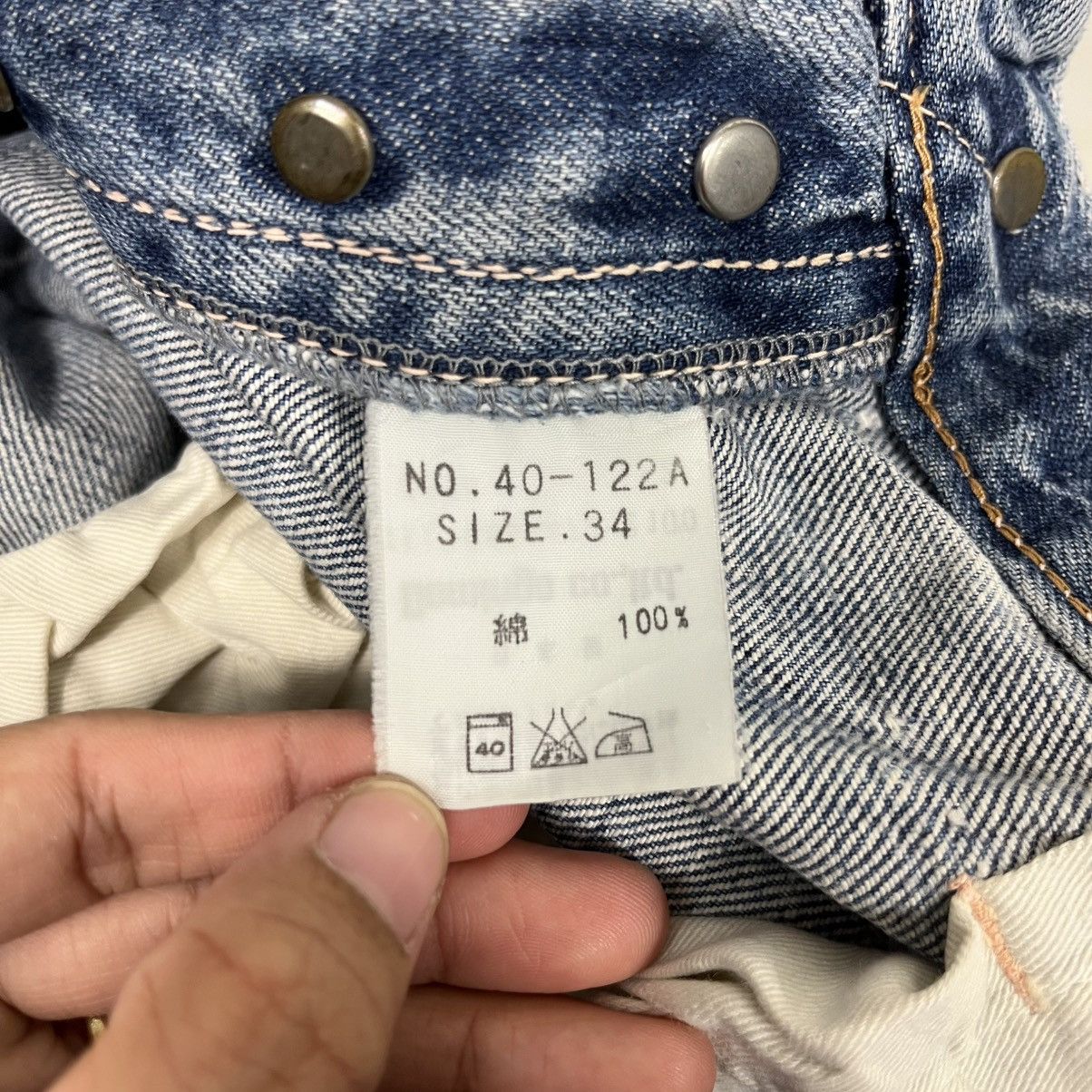 Spellbound Vintage Domingo By Spellbound Distressed Denim Size US 34 / EU 50 - 18 Thumbnail
