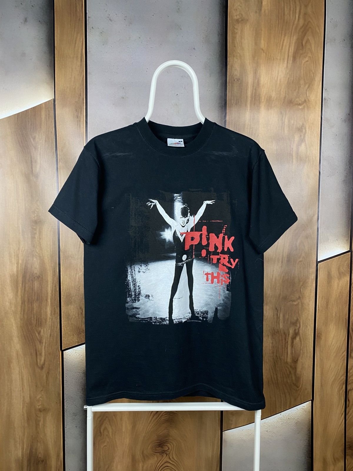 Band Tees 💃Vintage 2004 T-Shirt Pink Try This Sexy Girl VTG Tee💃 Size US S / EU 44-46 / 1 - 1 Thumbnail