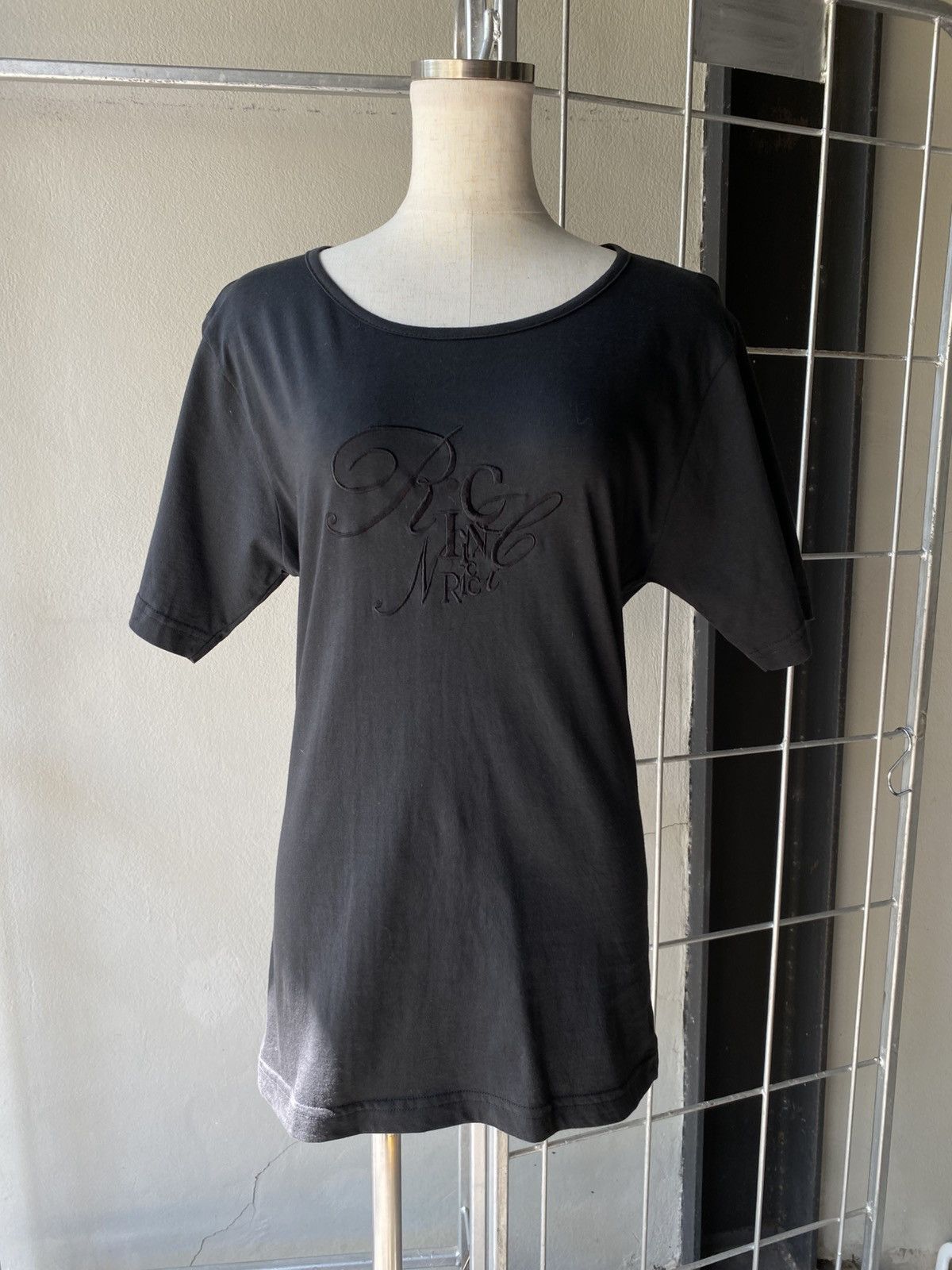 Nina Ricci NINA RICCI Black Logo Tee Size S / US 4 / IT 40 - 4 Thumbnail