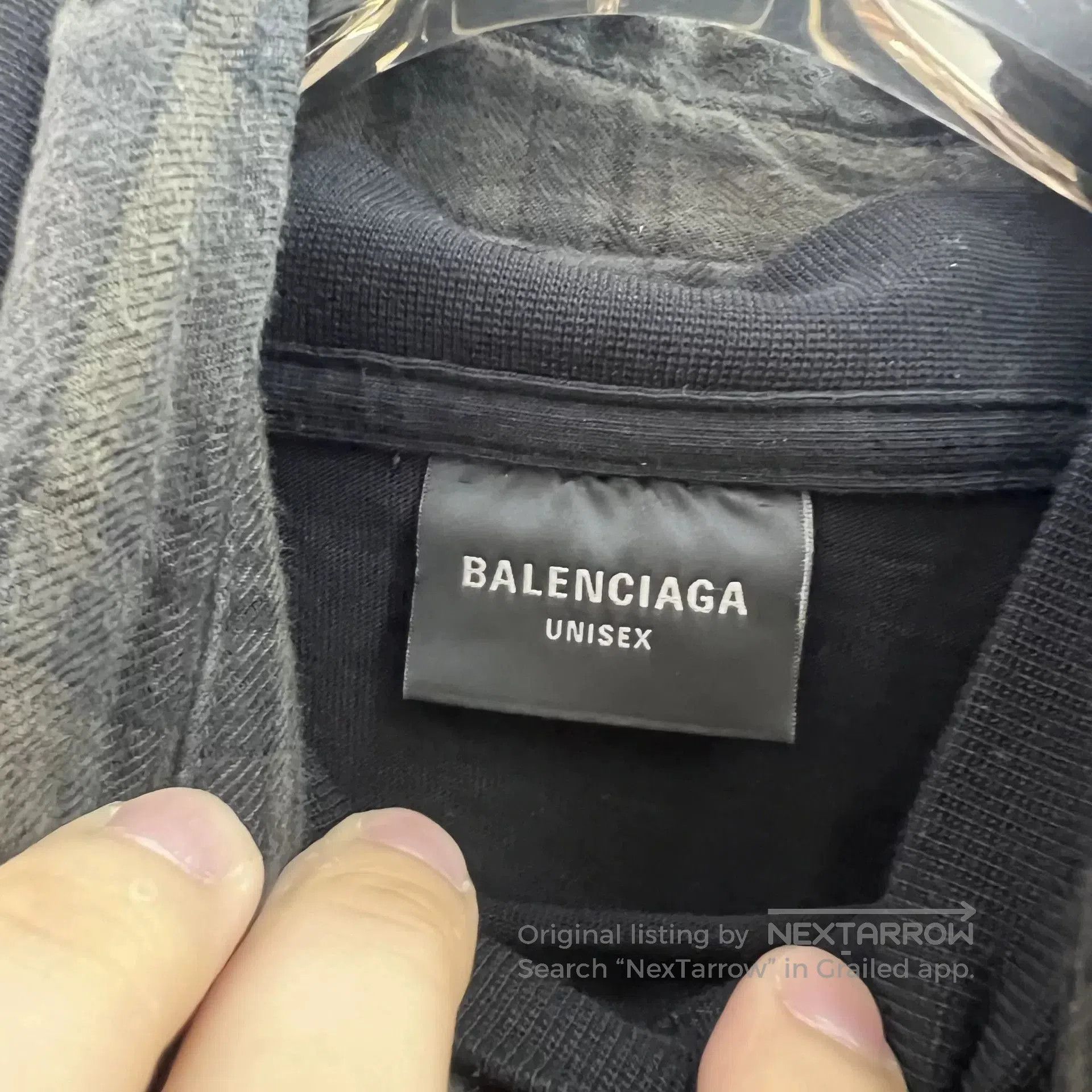 Balenciaga Balenciaga 24FW Reversed Logo Zip Hoodie. Size US S / EU 44-46 / 1 - 5 Thumbnail