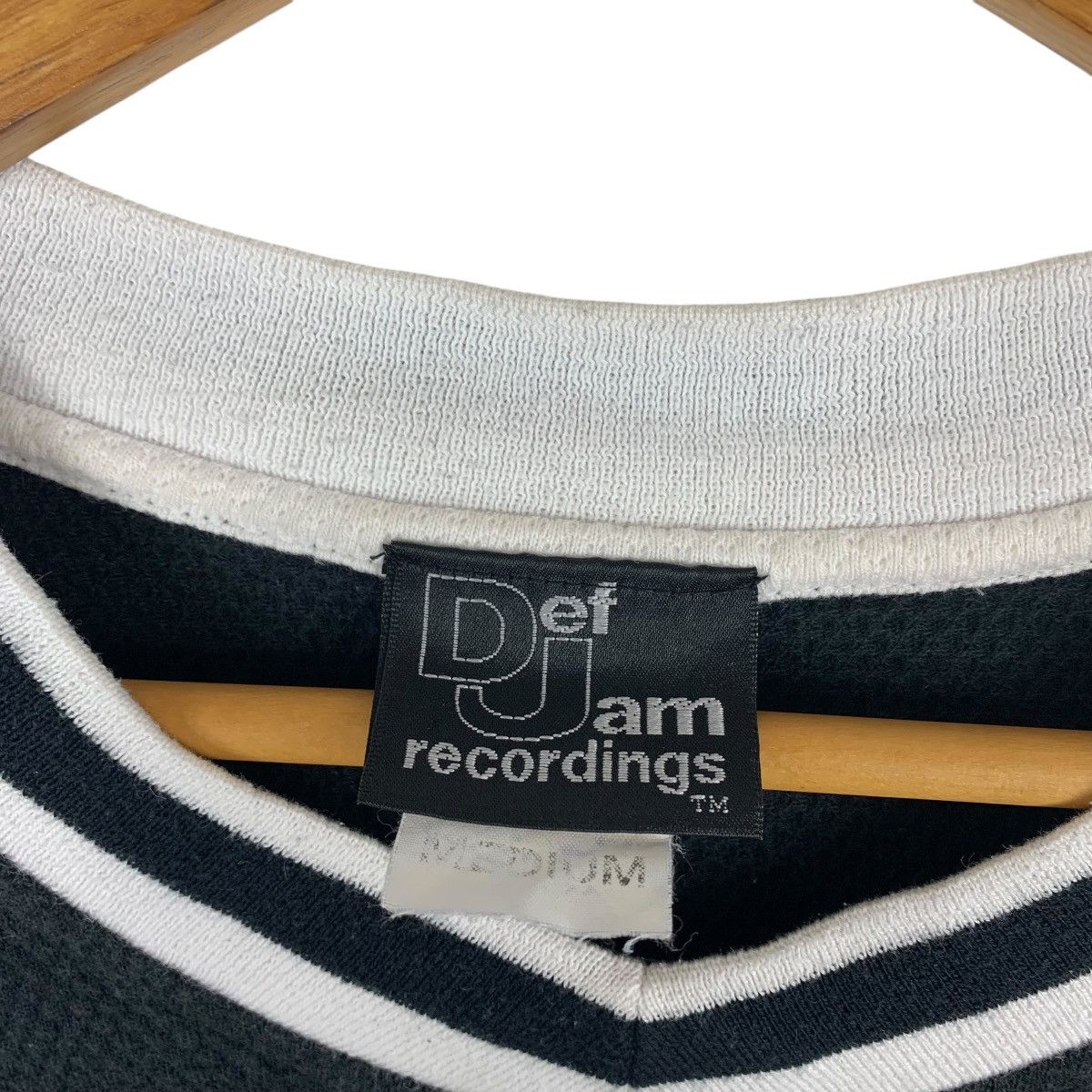 Band Tees × Vintage Vintage DEF JAM RECORDING small logo embroidery tee Size US M / EU 48-50 / 2 - 3 Thumbnail