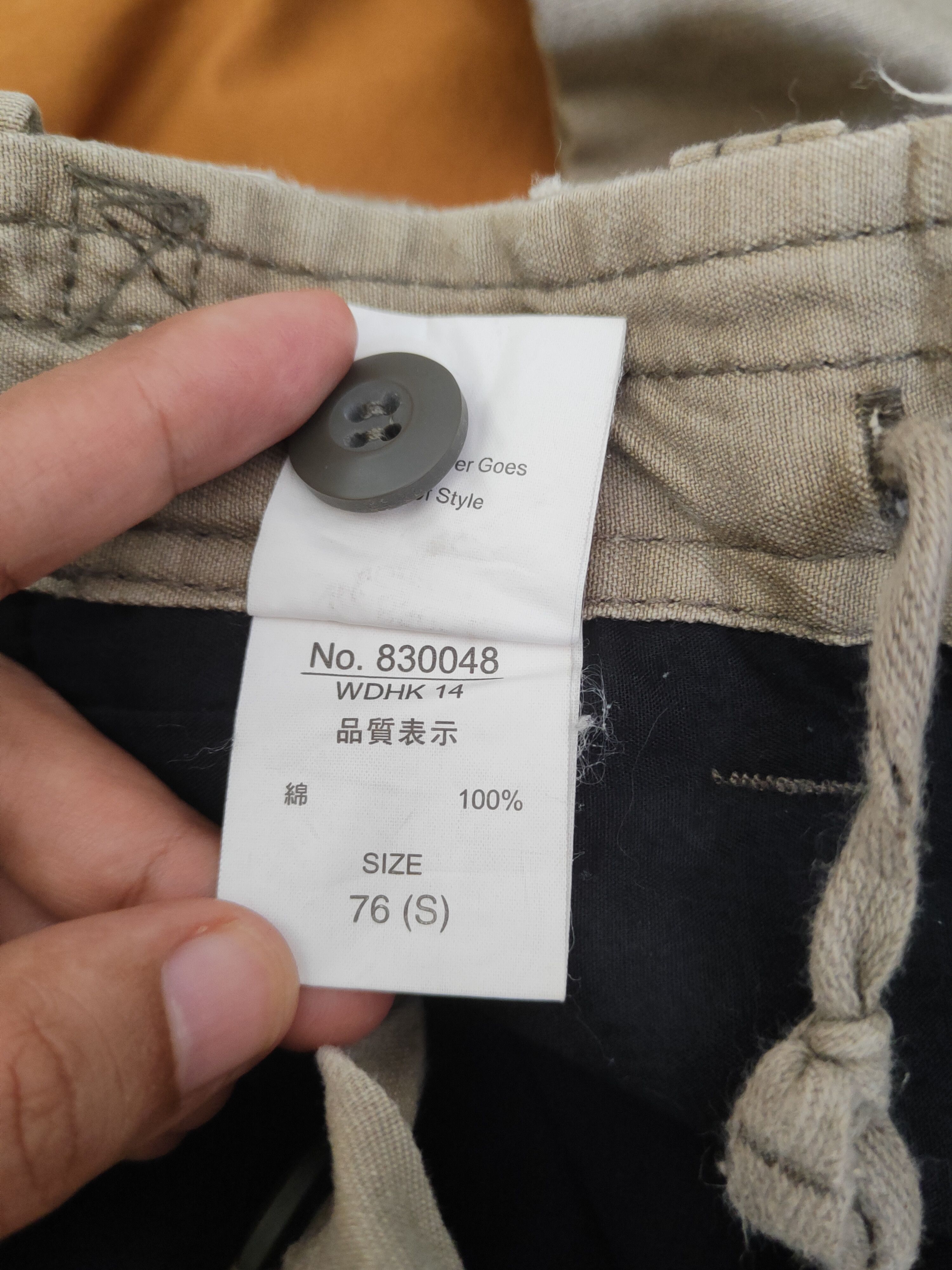Japanese Brand DL Jungle Storm Olive Faded Multipocket Cargo Pants #450 Size US 30 / EU 46 - 12 Thumbnail