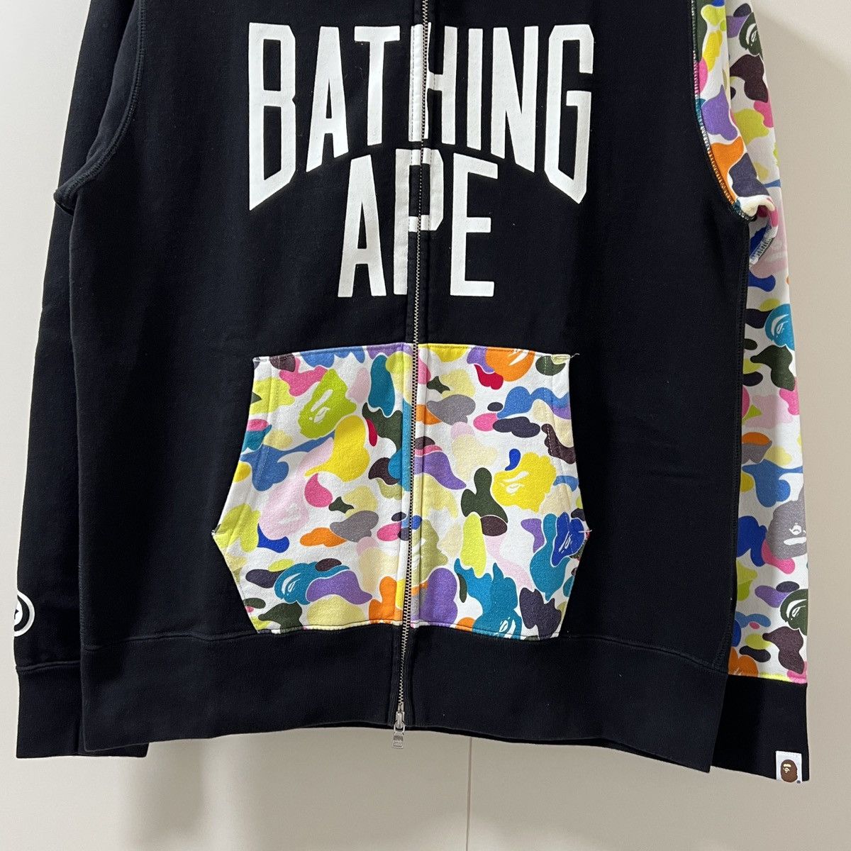 Bape Bape WGM Multi Camo Shark Zip Up Hoodie Size US M / EU 48-50 / 2 - 3 Thumbnail