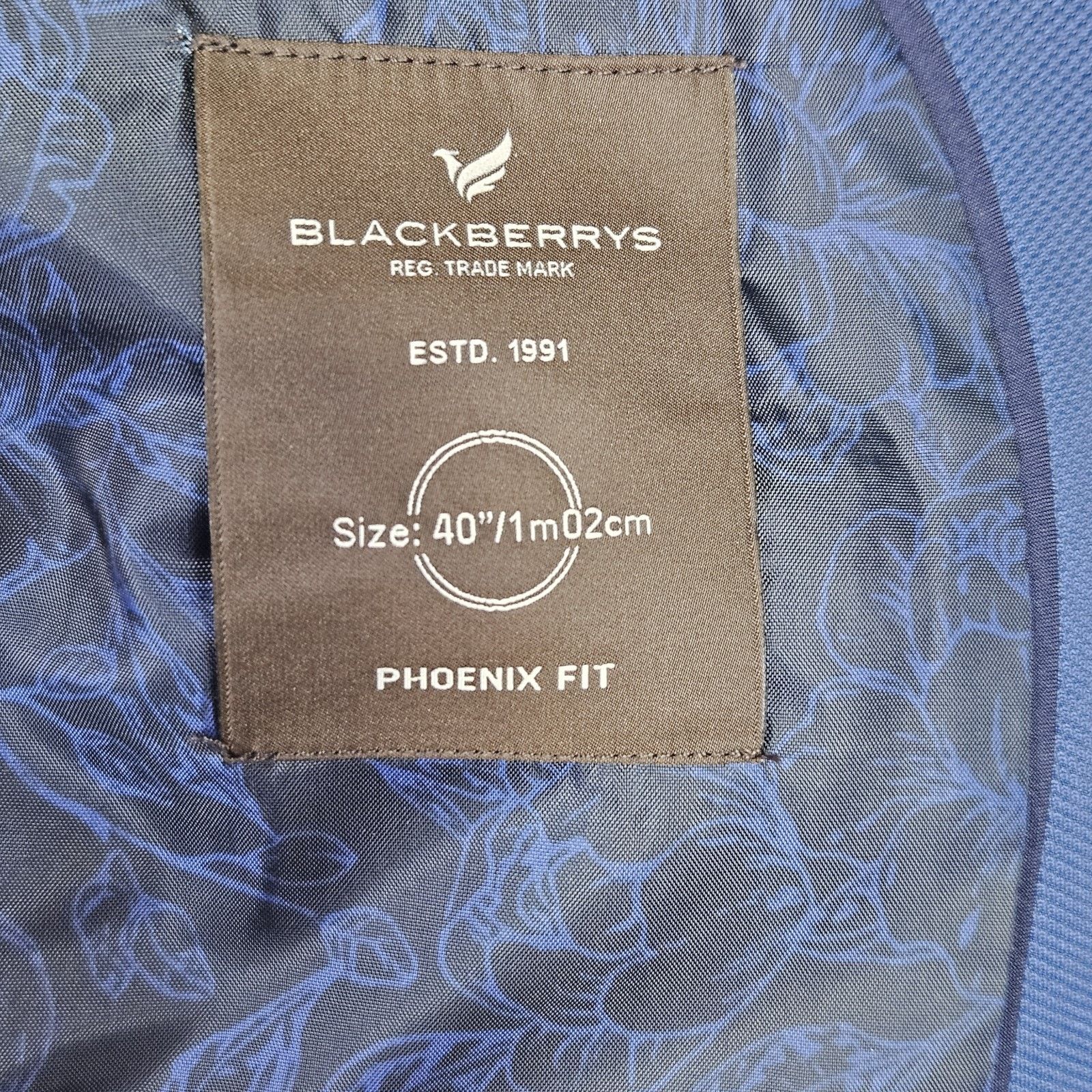 Blackberrys Phoenix Fit Blazer with Lapel Pin