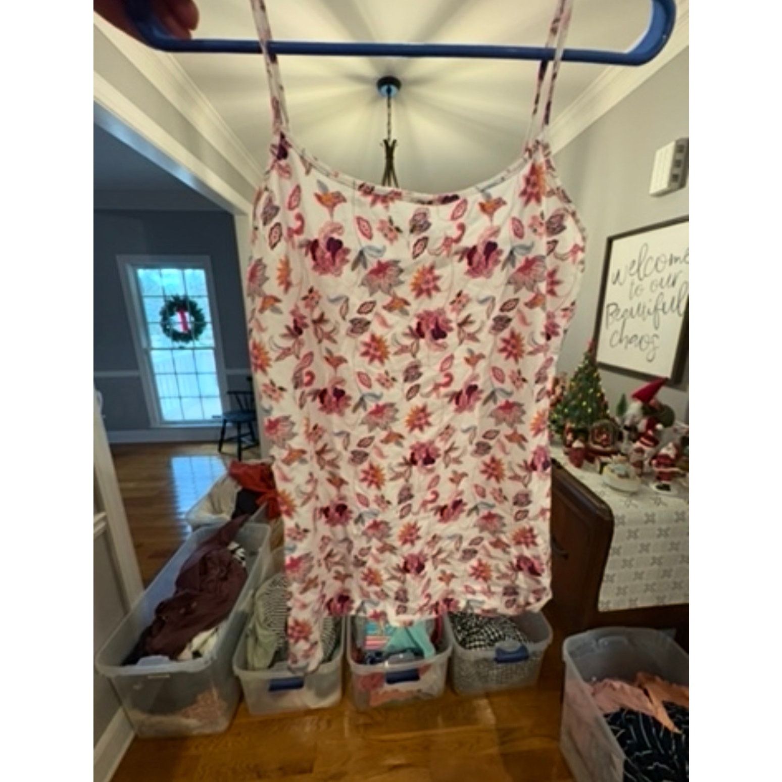 Loft LOFT Outlet Floral Tank Top Women’s Medium M 8 10 Size M / US 6-8 / IT 42-44 - 2 Thumbnail