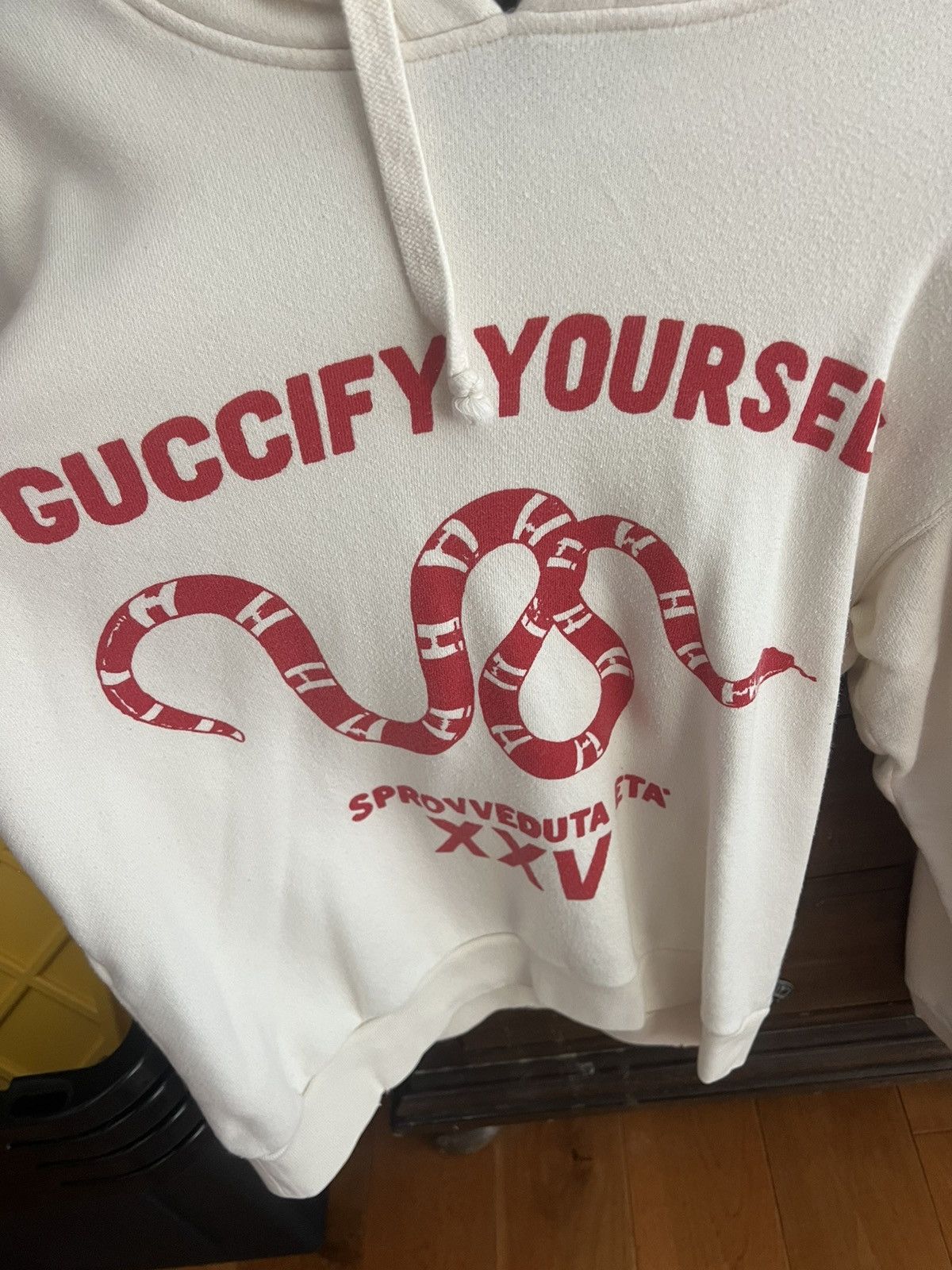 Gucci Gucci ‘Guccify Yourself’ Snake Hoodie Size US S / EU 44-46 / 1 - 2 Thumbnail