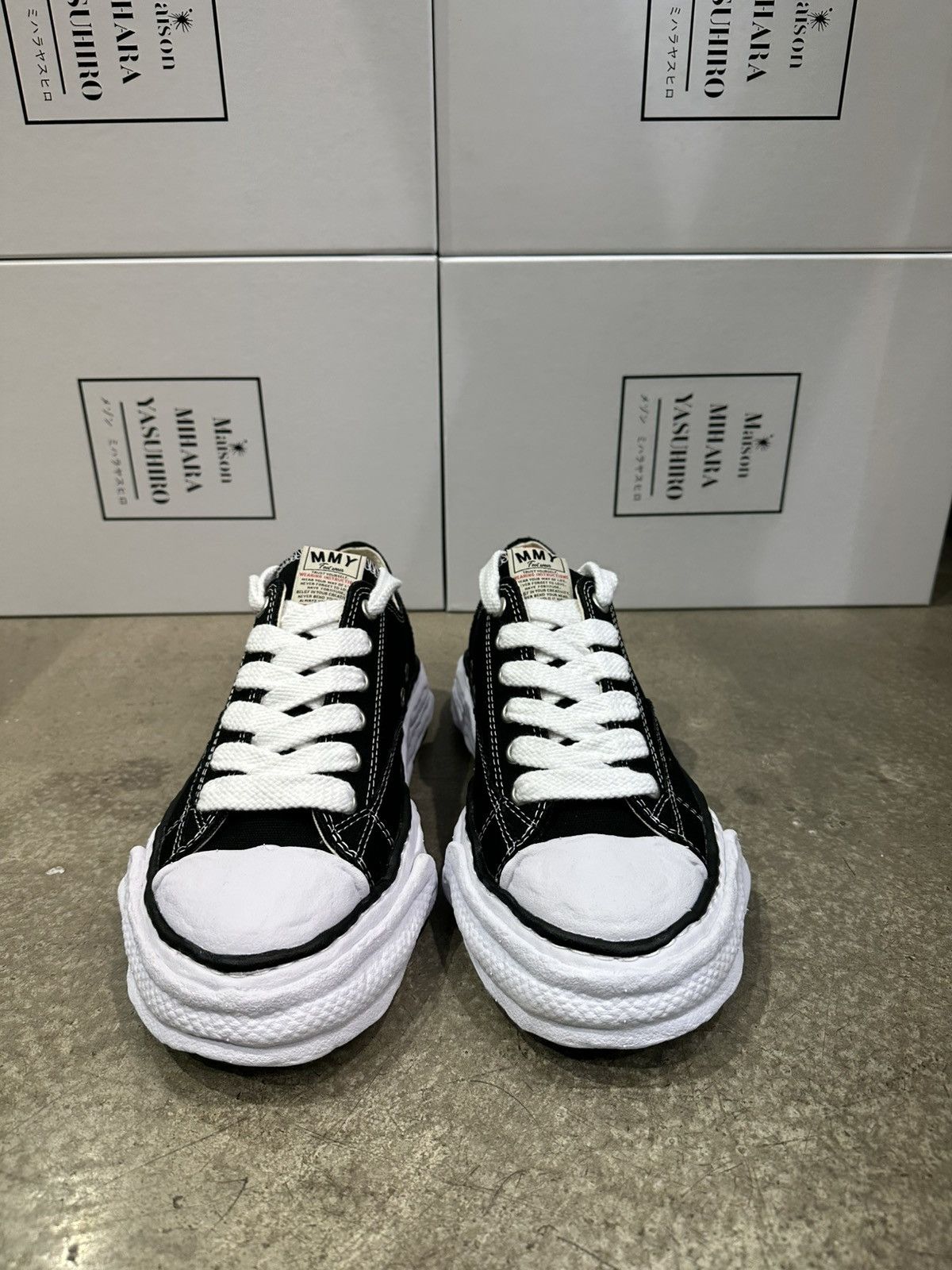Maison MIHARA YASUHIRO MAISON MIHARA YASUHIRO - Peterson 23 Low OG Sole Sneakers Size US 10 / EU 43 - 3 Thumbnail