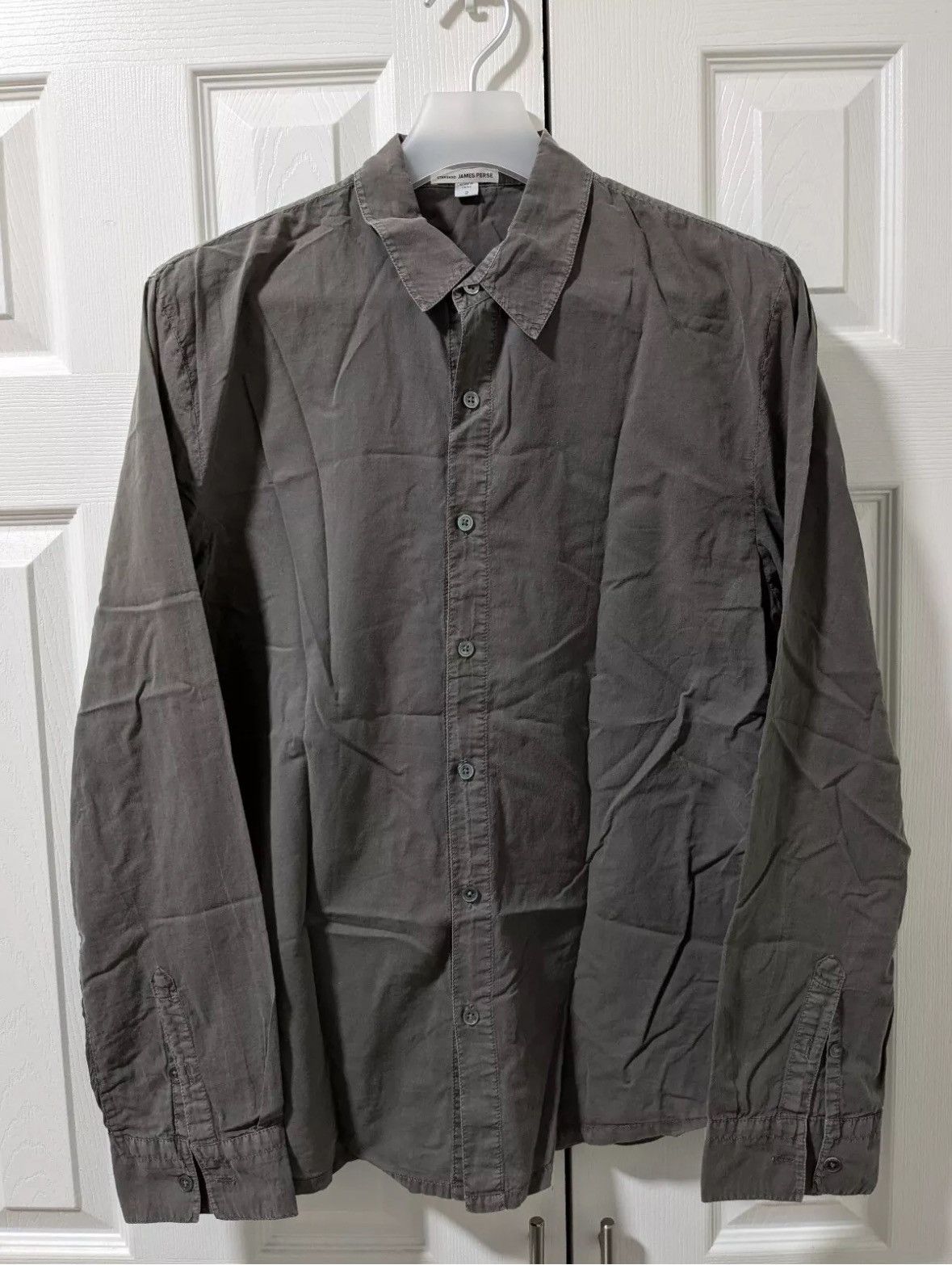 James Perse James Perse Garment Dyed Lightweight Cotton Standard Shirt Size US M / EU 48-50 / 2 - 1 Thumbnail