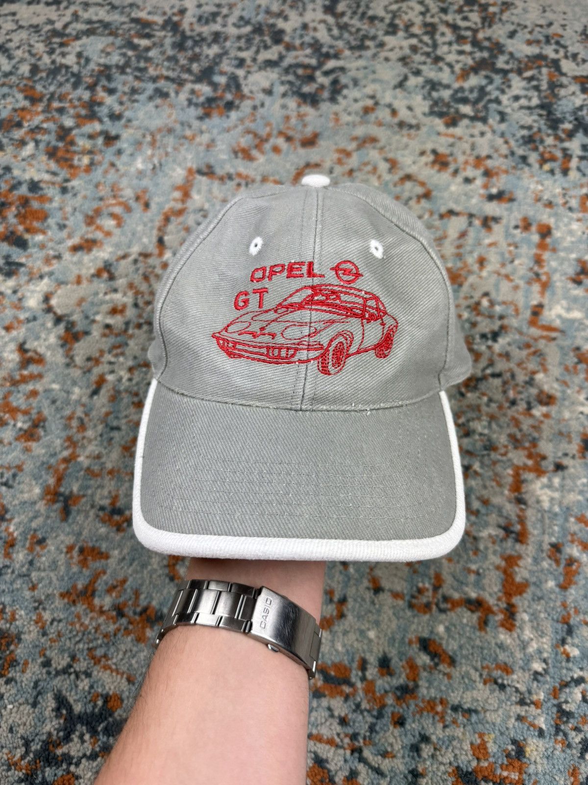 Vintage Vintage 90s Opel GT coupe embroidered hat racing style Size ONE SIZE - 2 Thumbnail