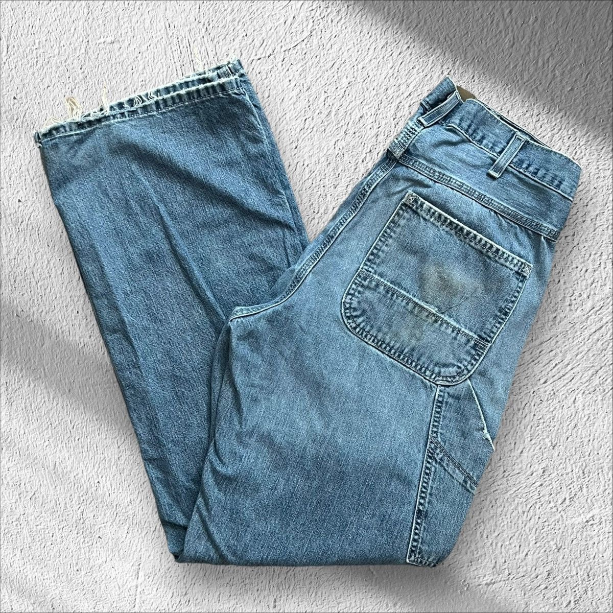 Old Navy Vintage Old Navy Painter Pants Denim Blue Jeans – Size 32x34 Size US 32 / EU 48 - 1 Thumbnail