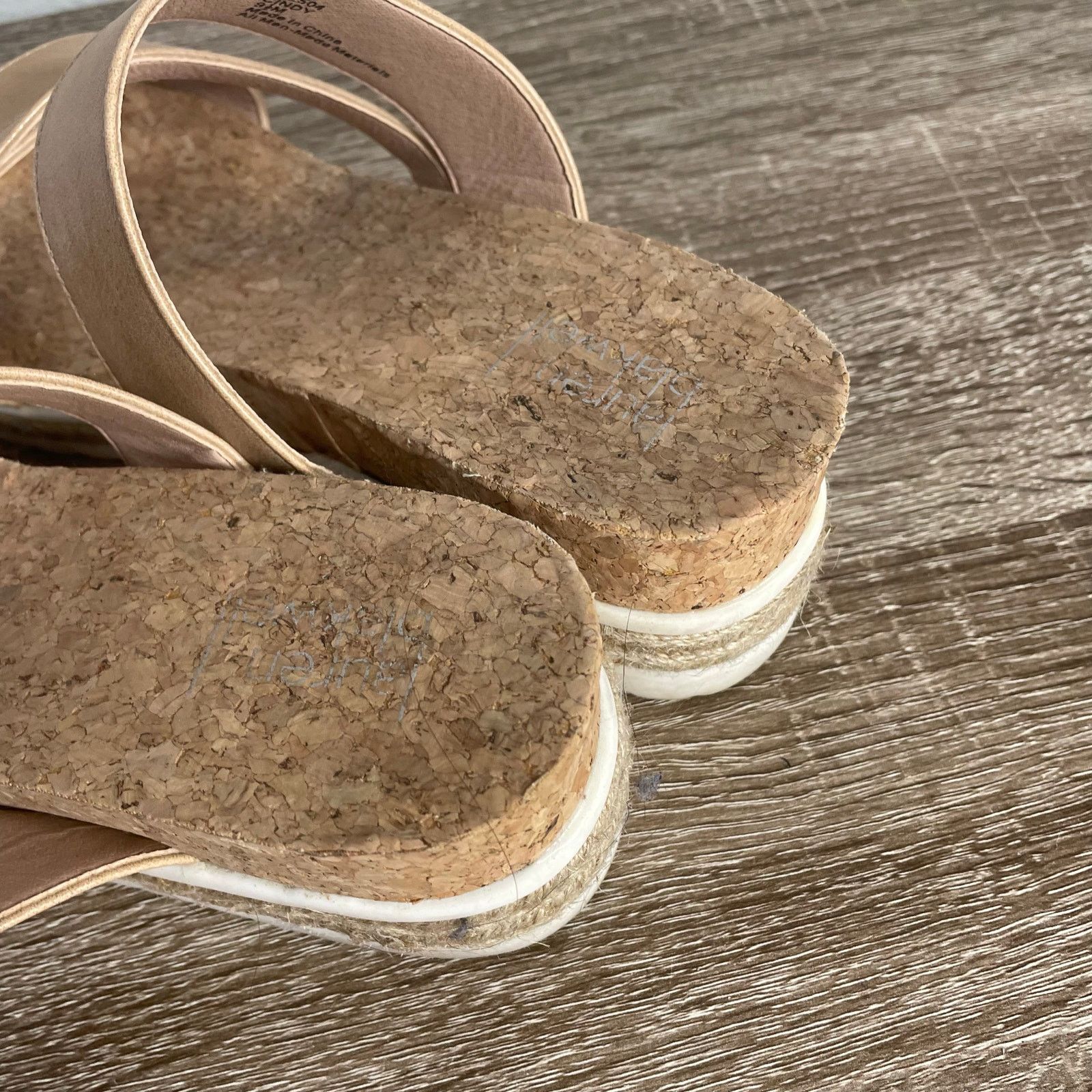 Other Lauren Blakwell Cindy Tan Cork Platform Sandals Women’s 9.5 Size US 9.5 / IT 39.5 - 7 Thumbnail