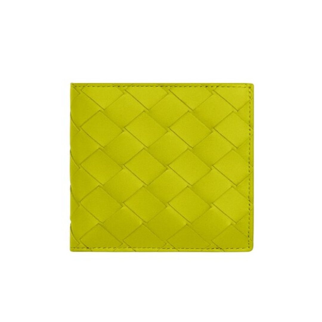 Bottega Veneta o1bcso1str0824 Size : OS / Slim Bi-Fold Wallet in Yellow Size ONE SIZE - 1 Thumbnail