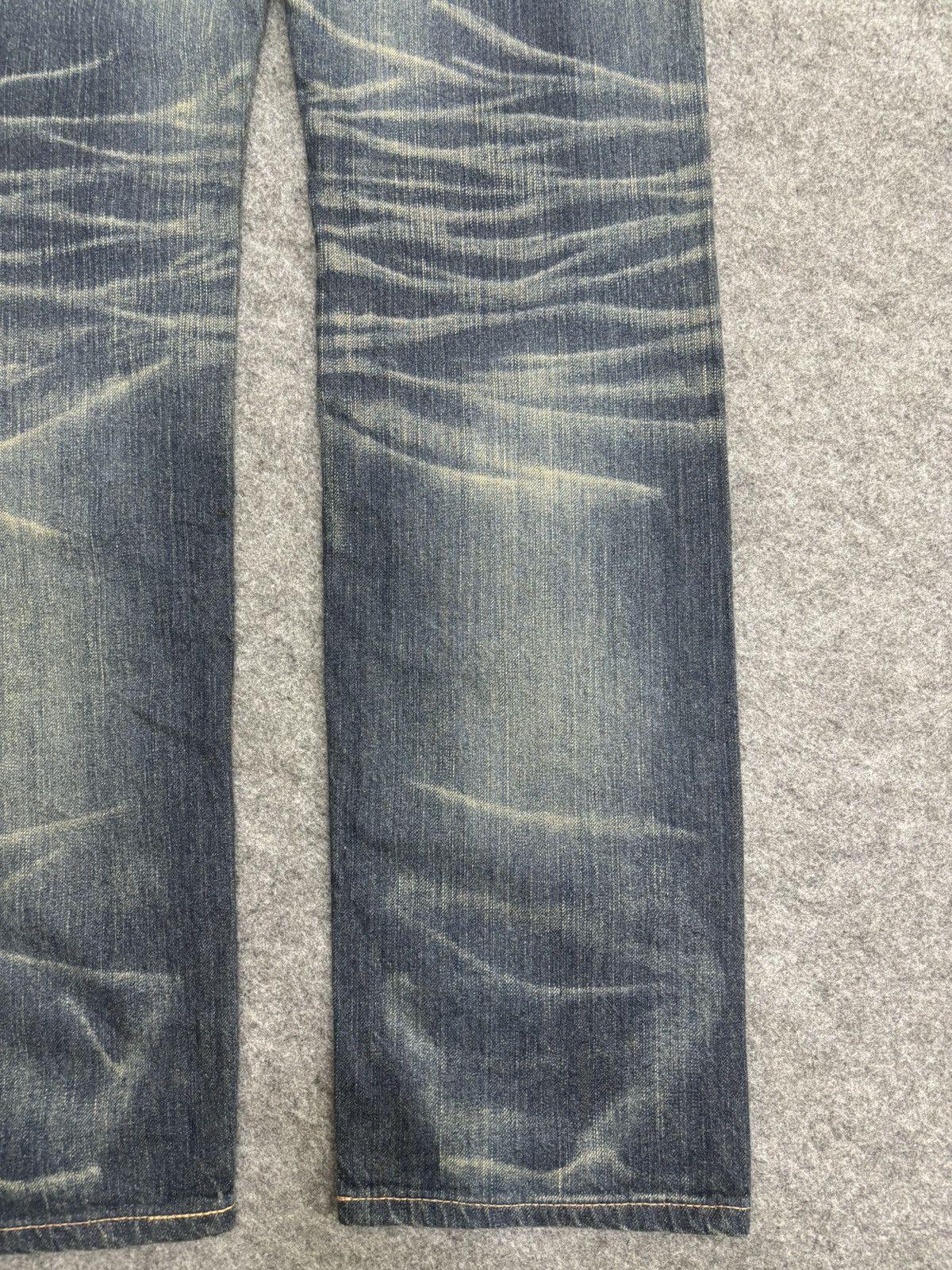 Edwin 💥Bush Denim💥Sick 90s Style Rust Wash Edwin Bush Denim F520 Size US 31 - 17 Thumbnail
