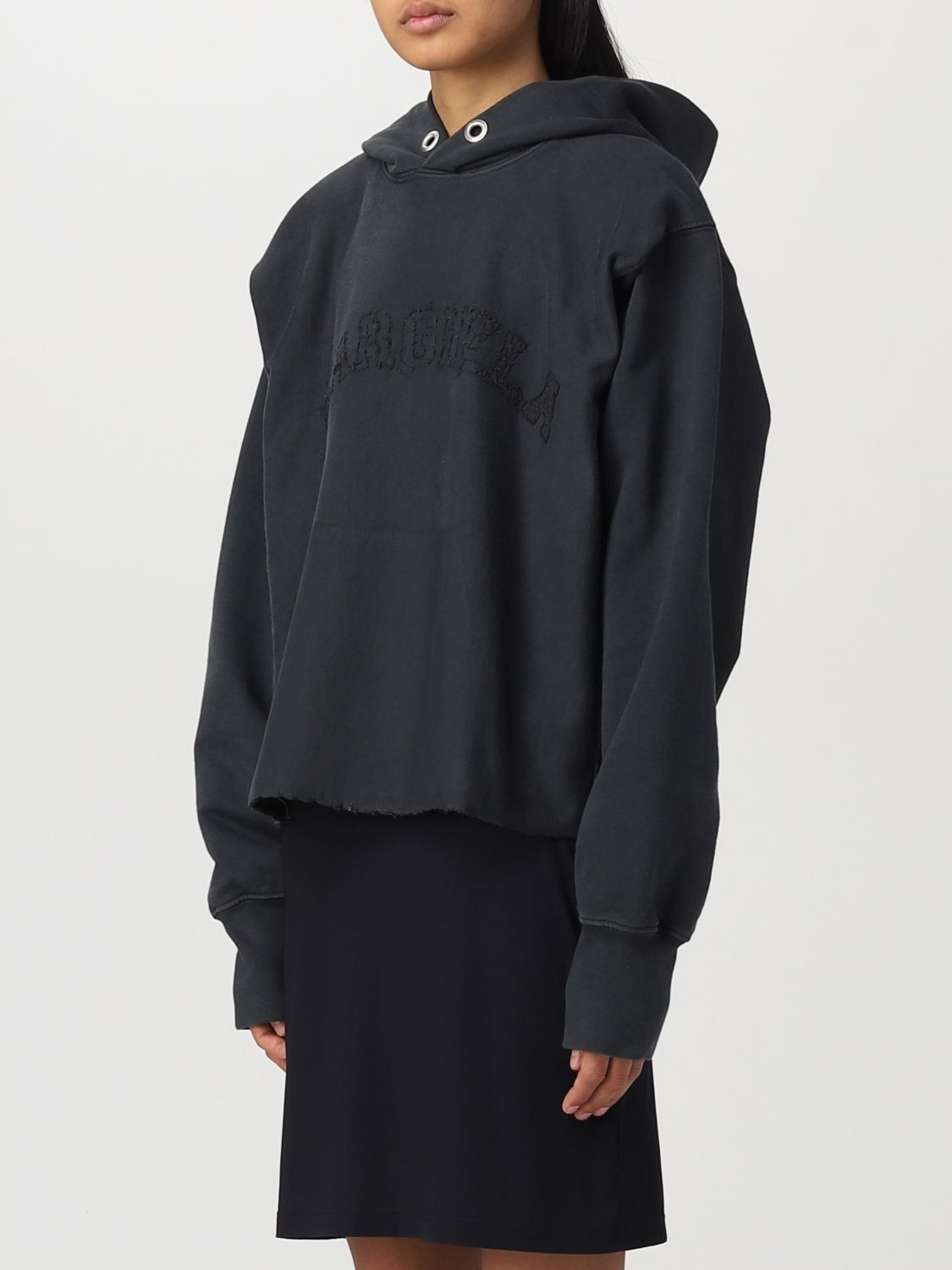 Maison Margiela o1y0625 Hoodie in Lead Size M / US 6-8 / IT 42-44 - 3 Thumbnail
