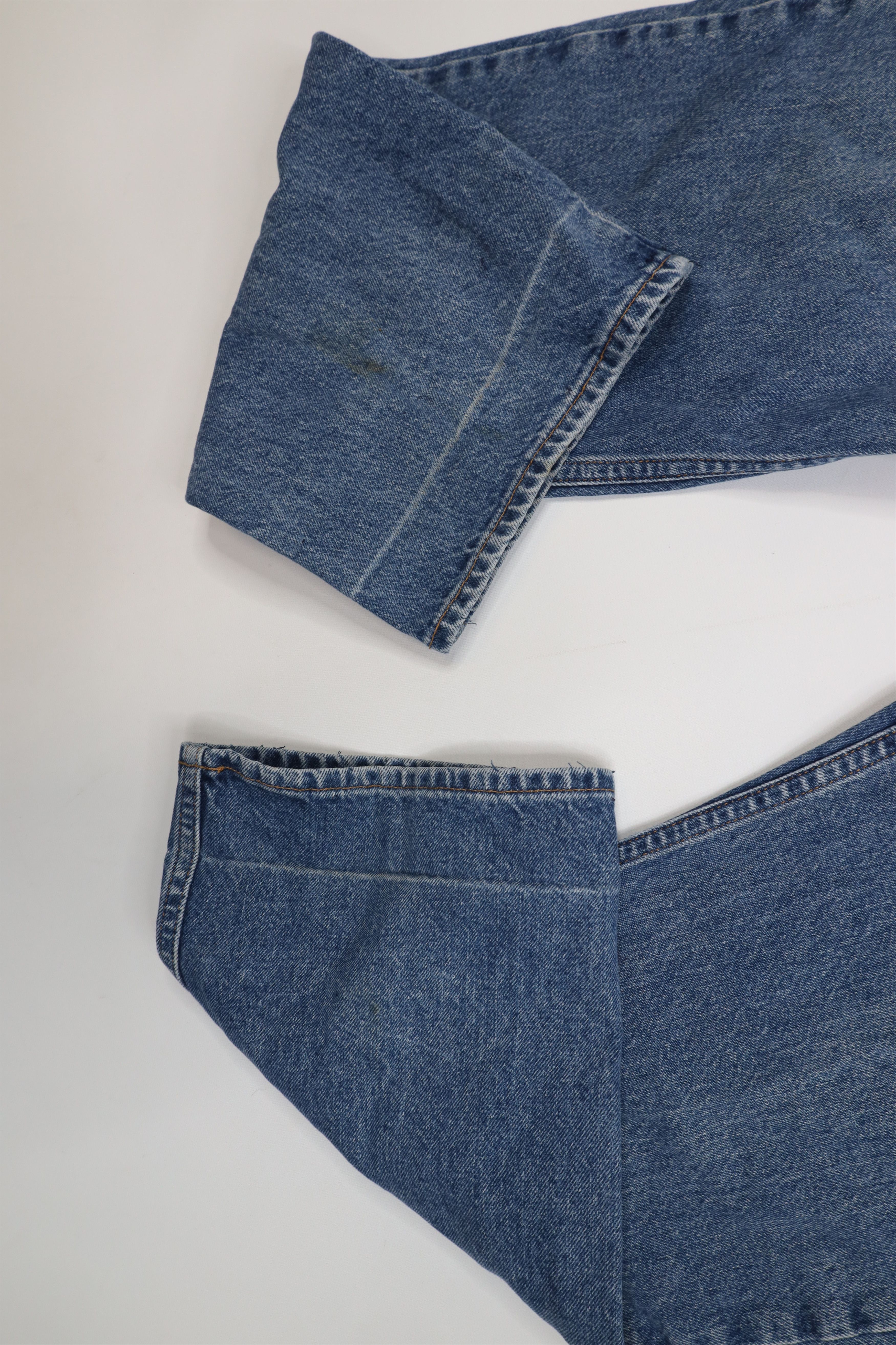 Tommy Hilfiger Vintage 90s Tommy Hilfiger Baggy Wide Leg Denim Jeans Blue Size US 36 / EU 52 - 7 Thumbnail