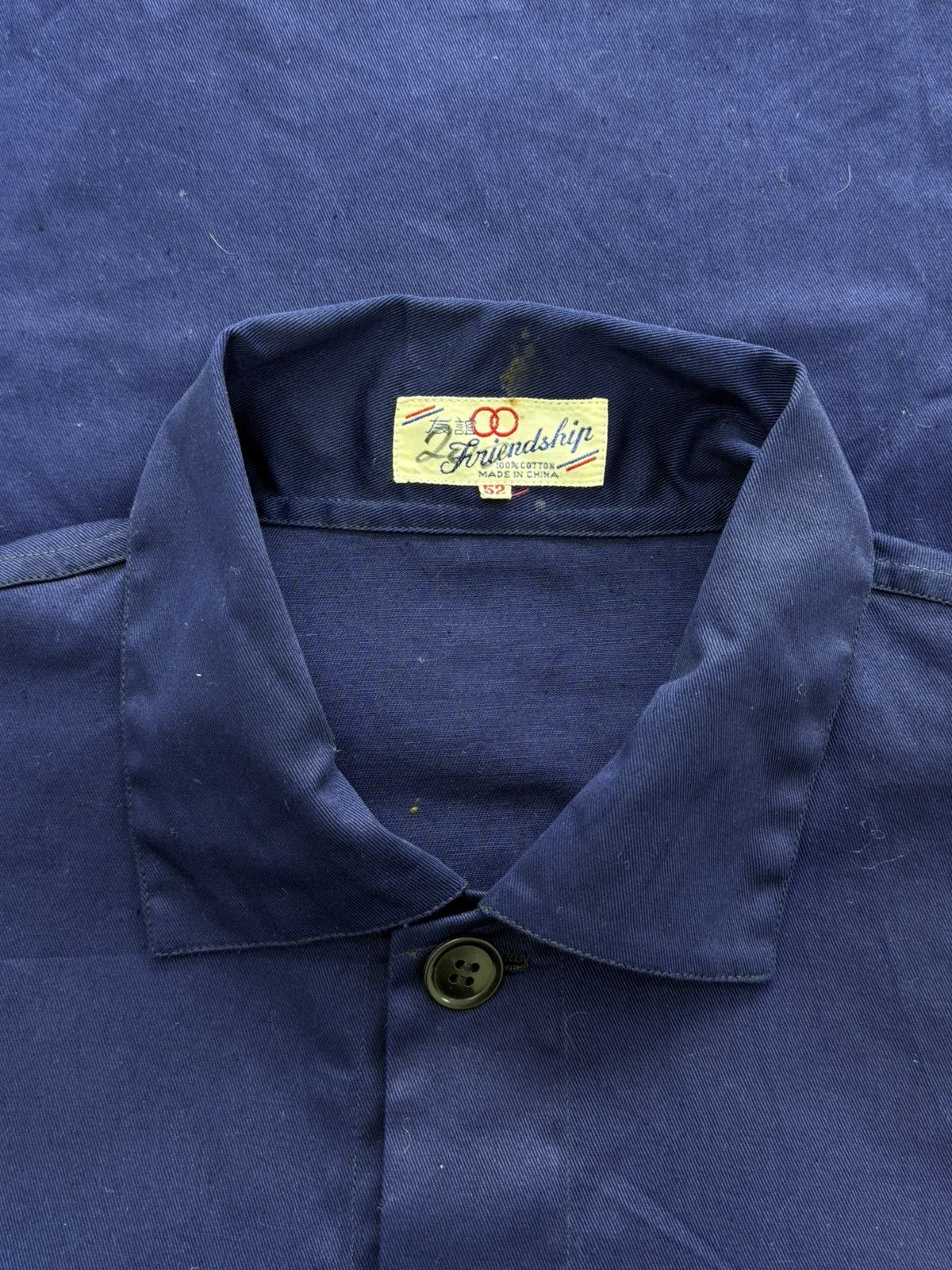 Vetra Vintage 80s French China “Friendship” Chore Work Jacket Size US L / EU 52-54 / 3 - 2 Thumbnail